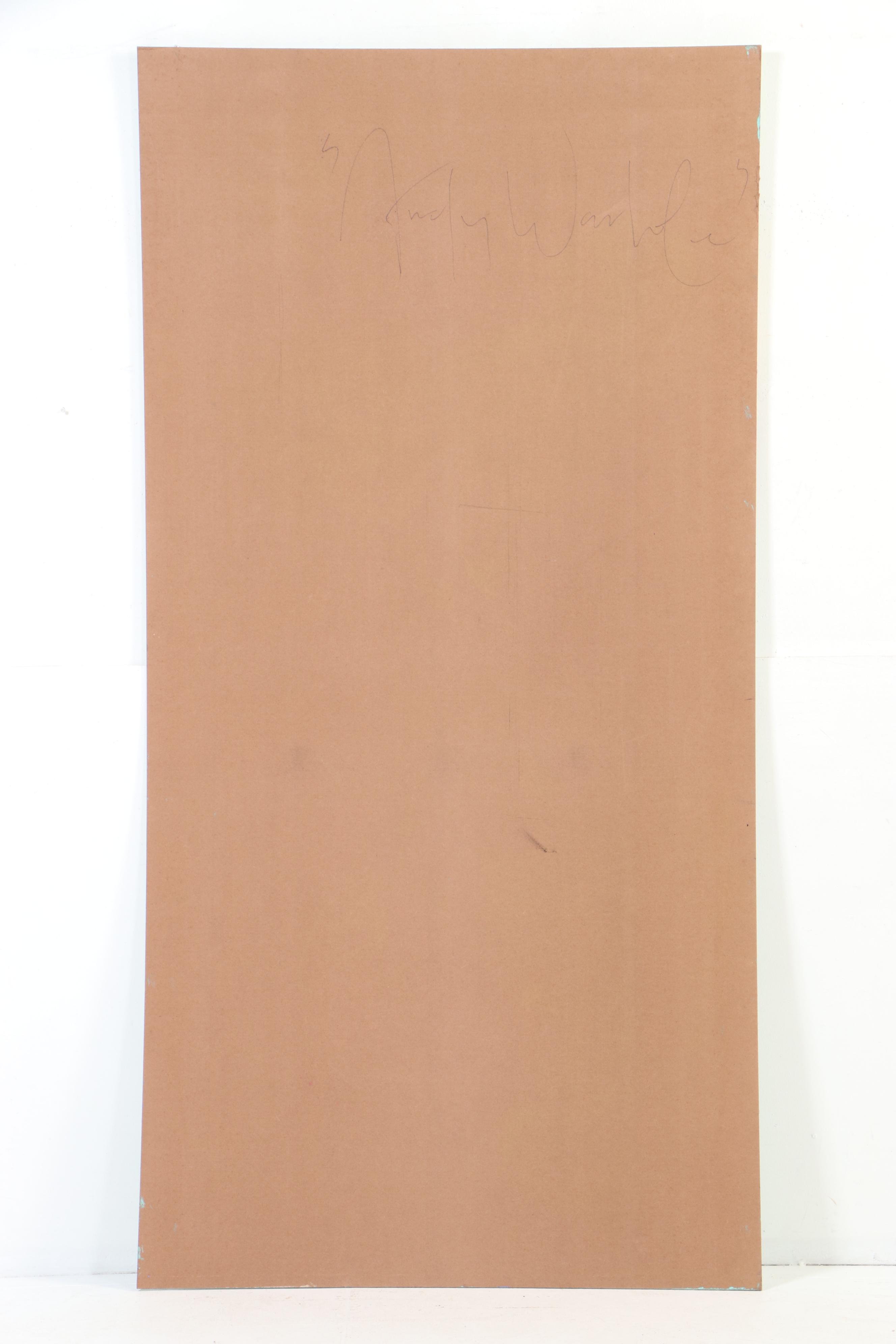 Peter Keil Large-Scale Abstract Painting "Andy Warhol"