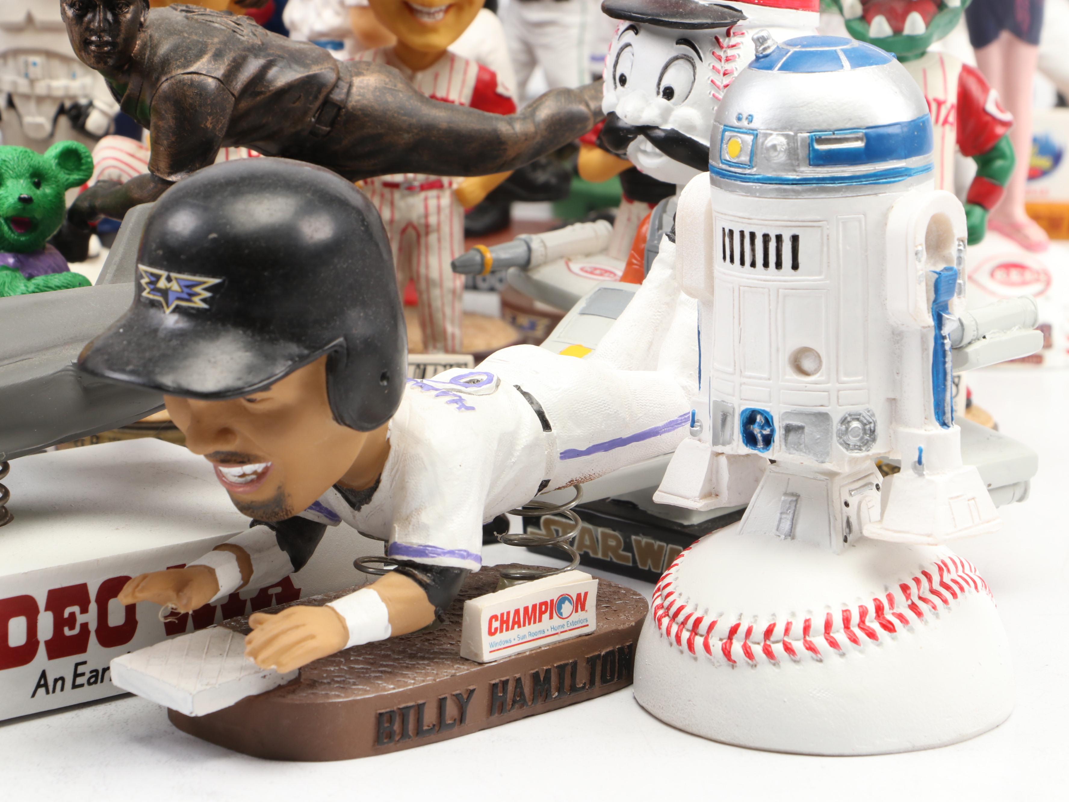 Cincinnati Reds Themed Bobbleheads with Star Wars, Marvel, Elvis, and More