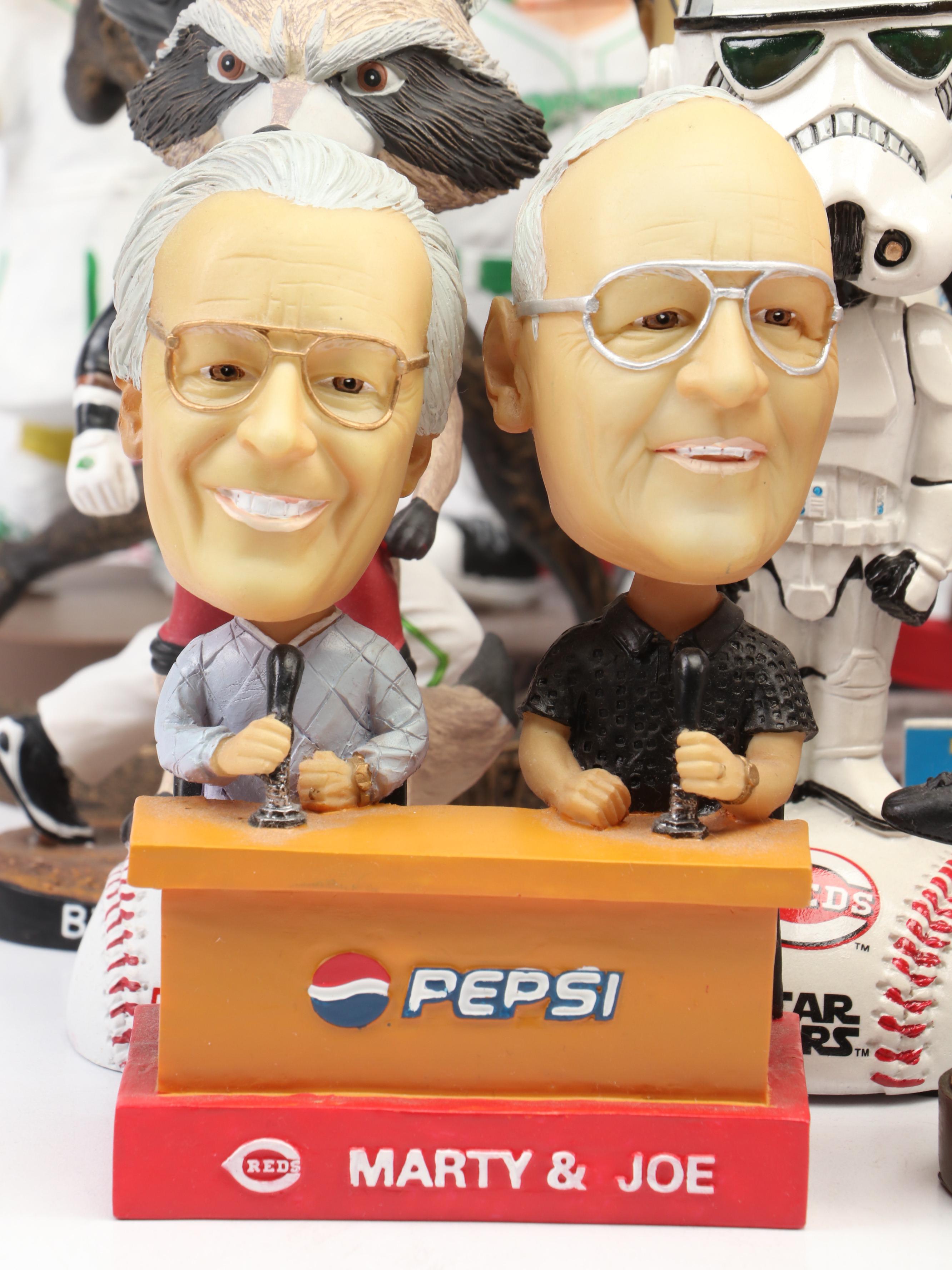 Cincinnati Reds Themed Bobbleheads with Star Wars, Marvel, Elvis, and More