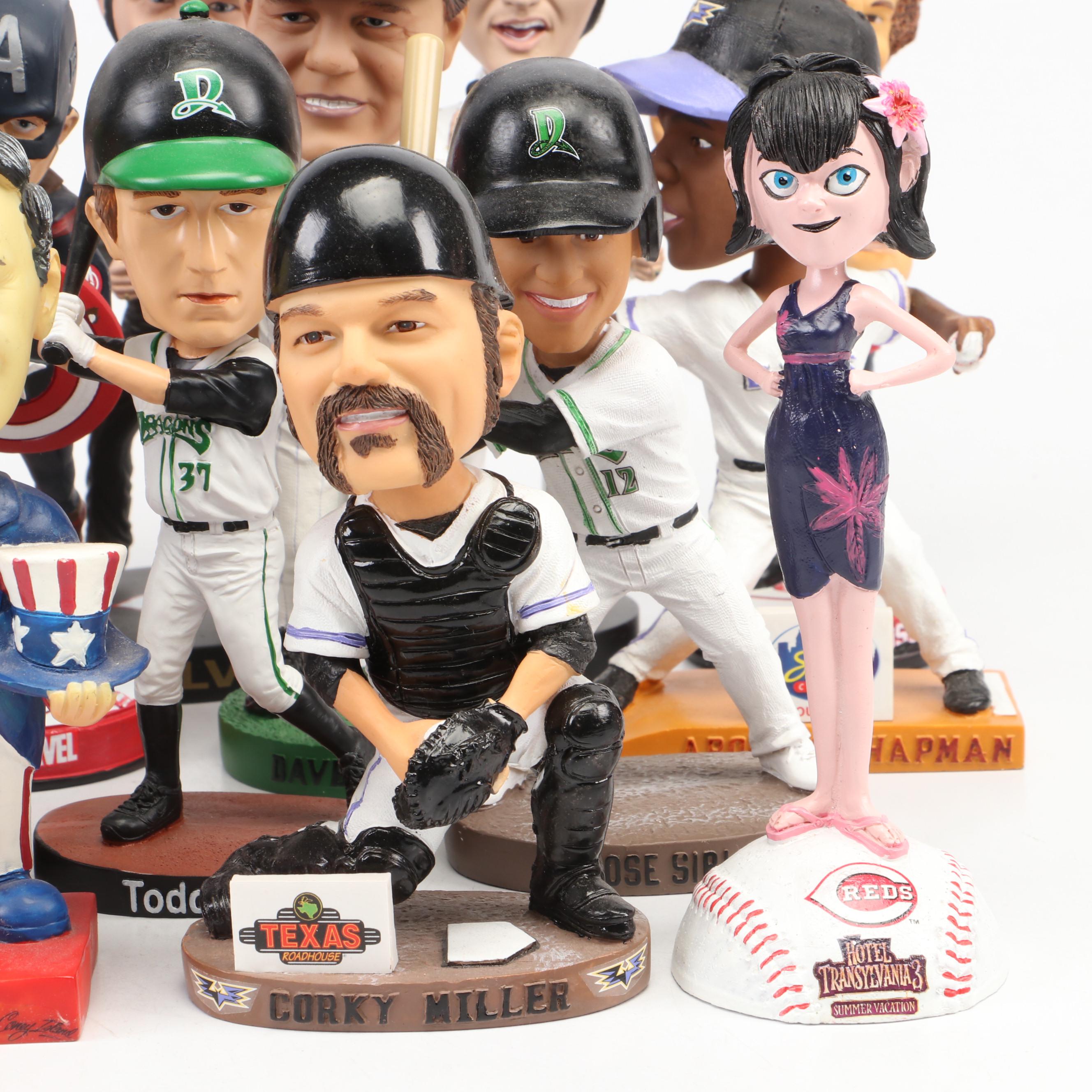 Cincinnati Reds Themed Bobbleheads with Star Wars, Marvel, Elvis, and More