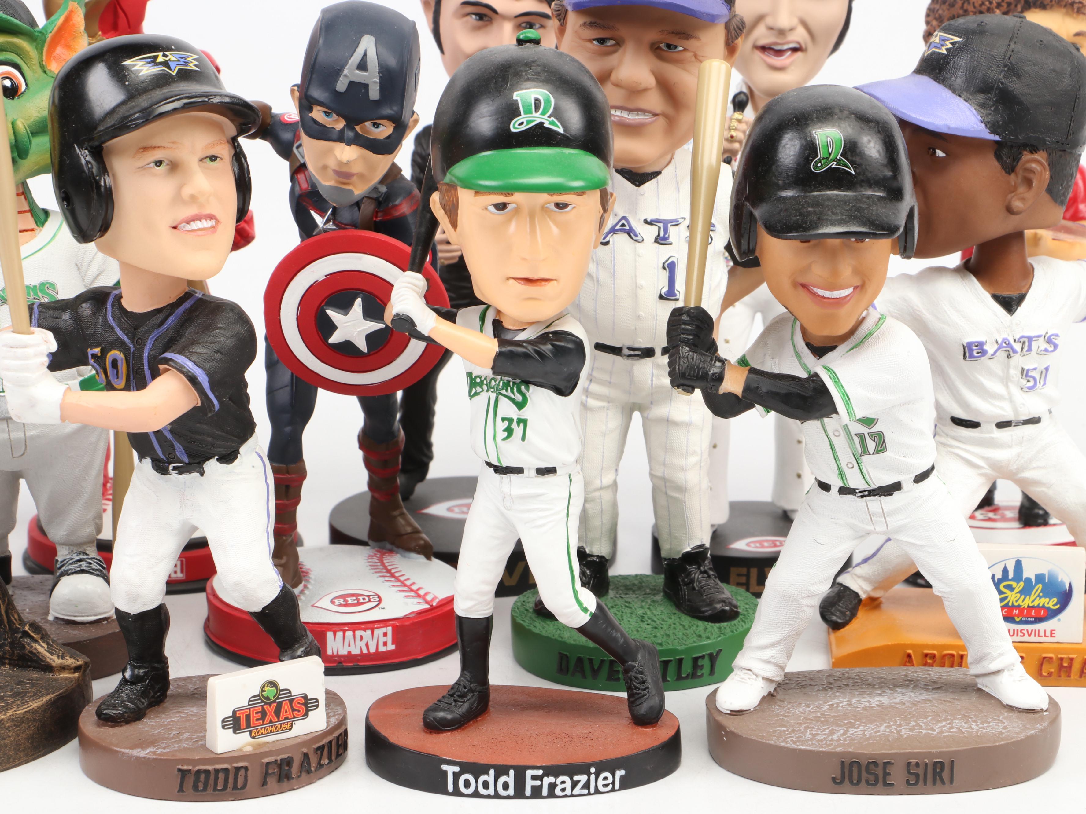 Cincinnati Reds Themed Bobbleheads with Star Wars, Marvel, Elvis, and More