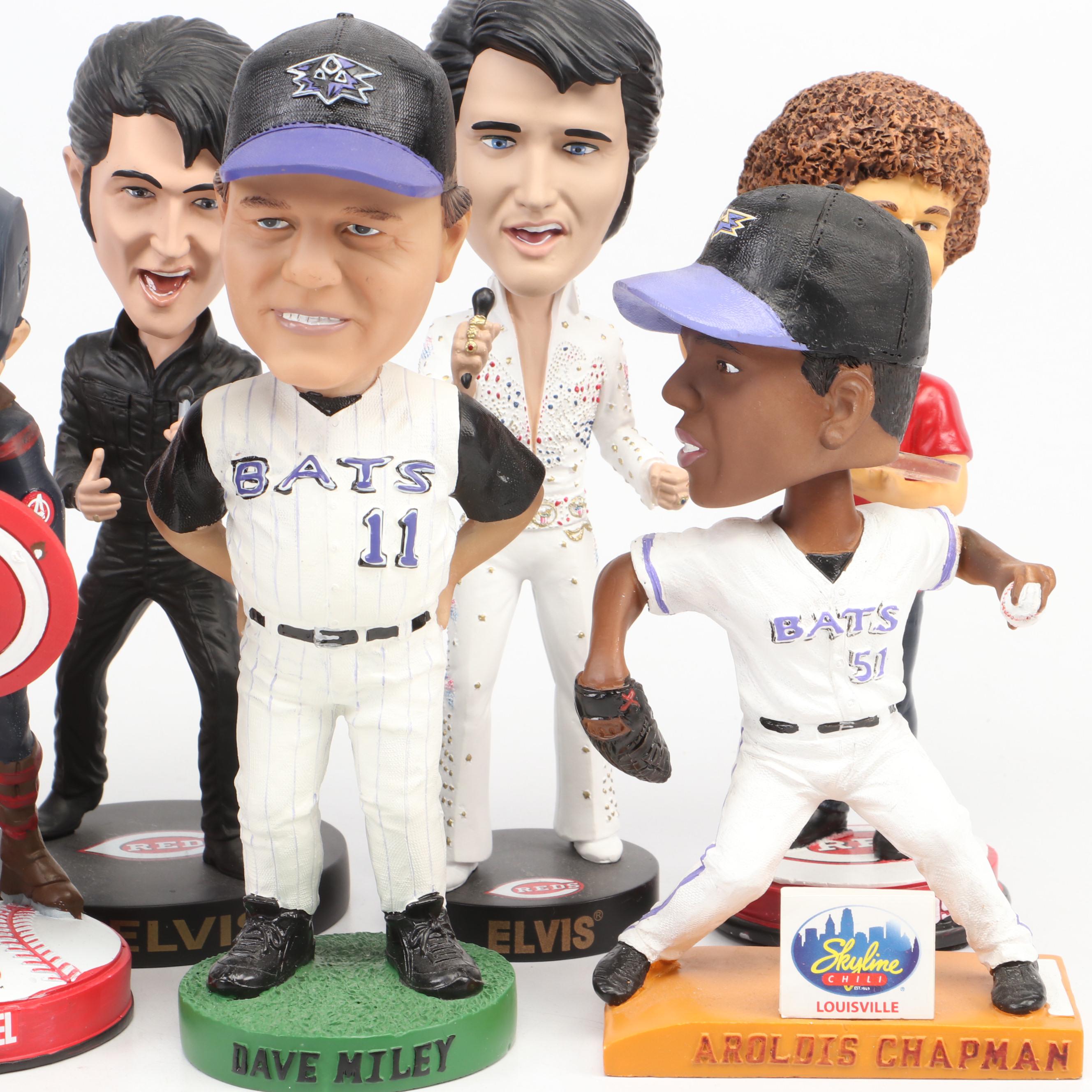 Cincinnati Reds Themed Bobbleheads with Star Wars, Marvel, Elvis, and More