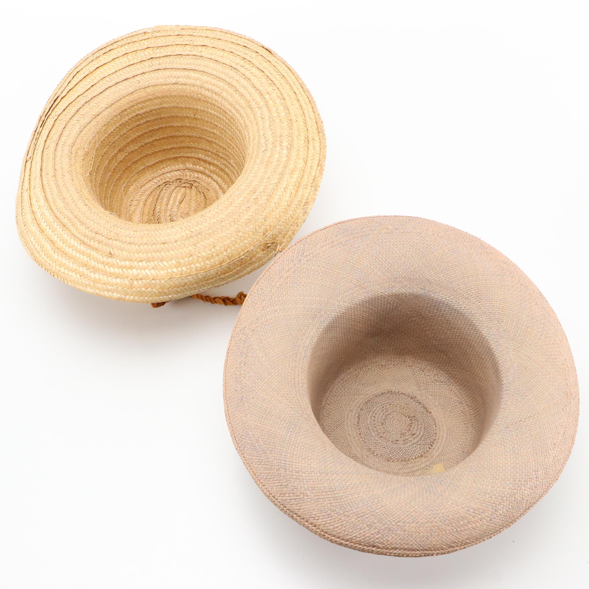 Woven Straw Sun Hats