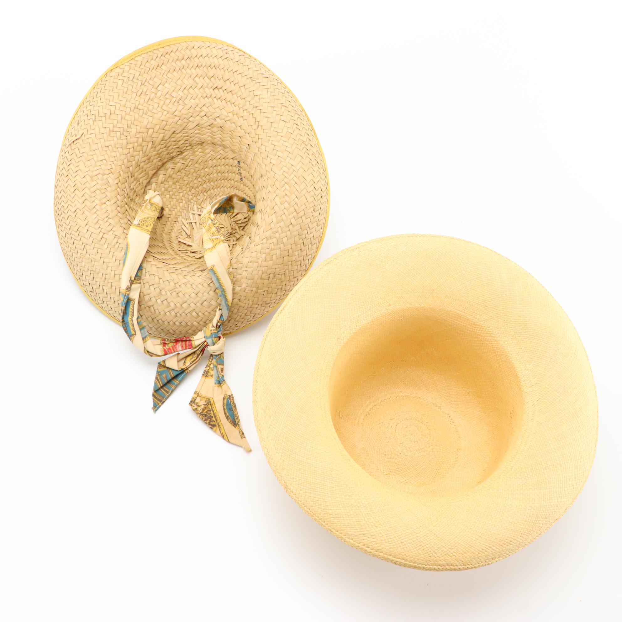 Woven Straw Sun Hats