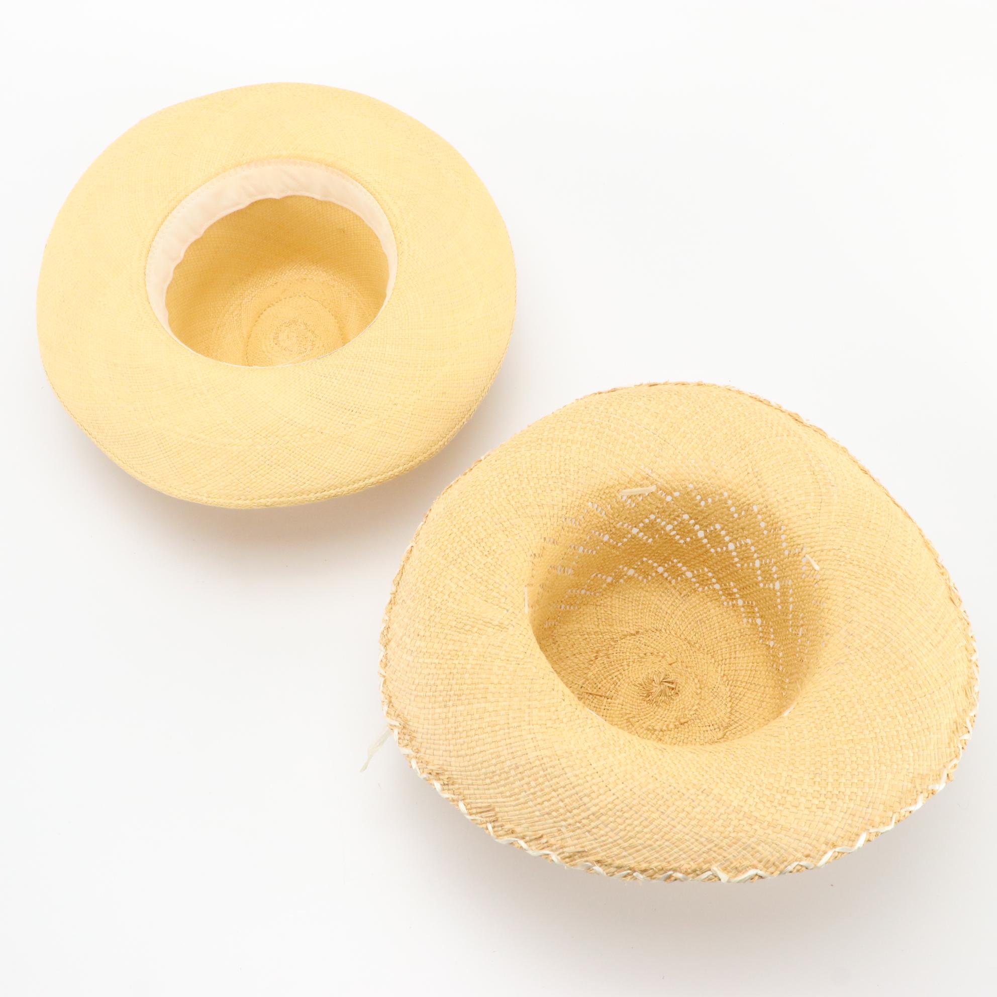 Woven Straw Sun Hats