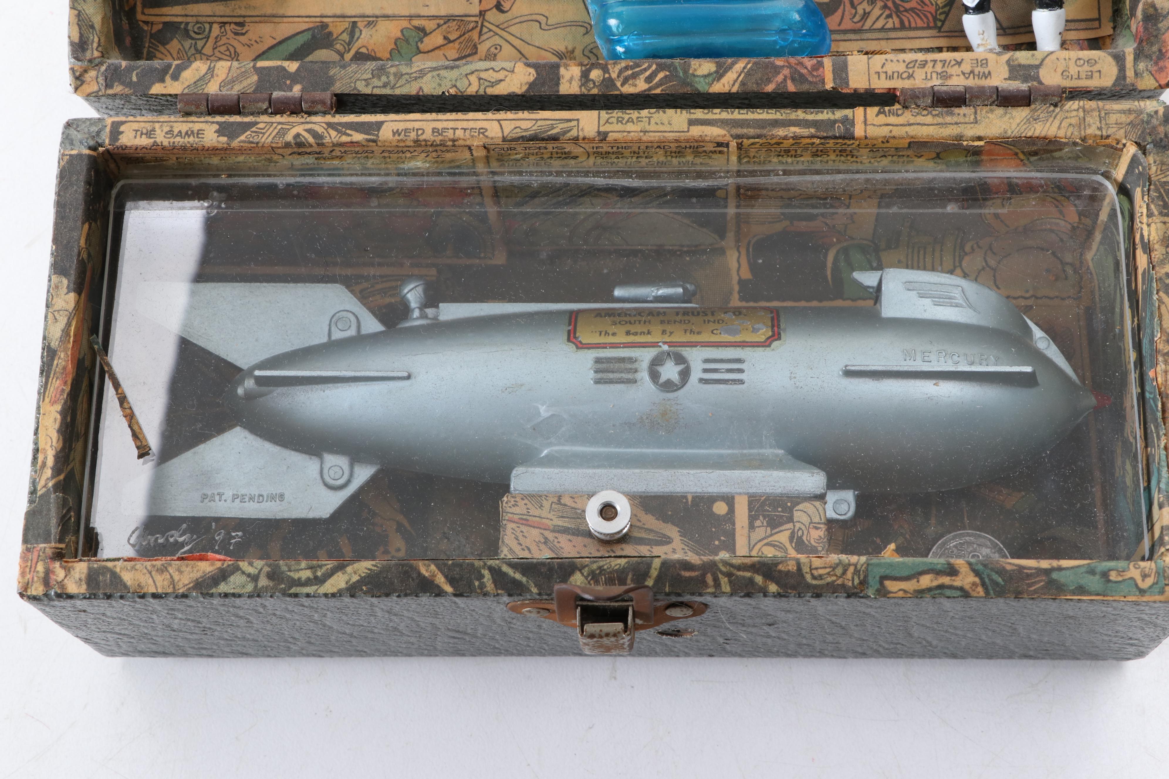 Andy Hudson Folk Art Found Object Assemblage