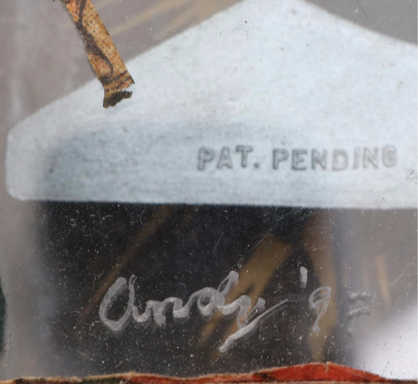 Andy Hudson Folk Art Found Object Assemblage