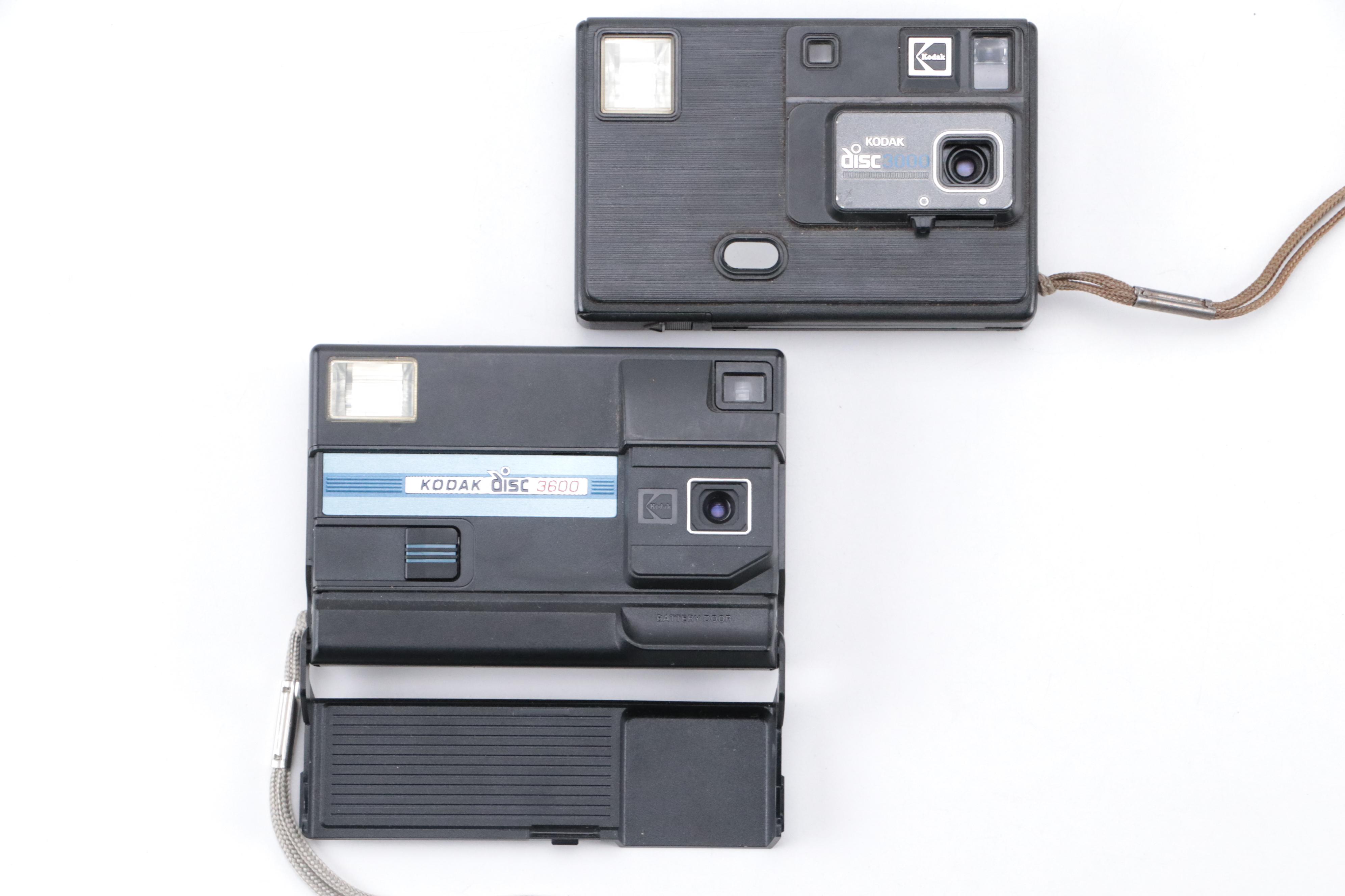 Kodak Disc 3000 and 3600 Cameras with More Cameras