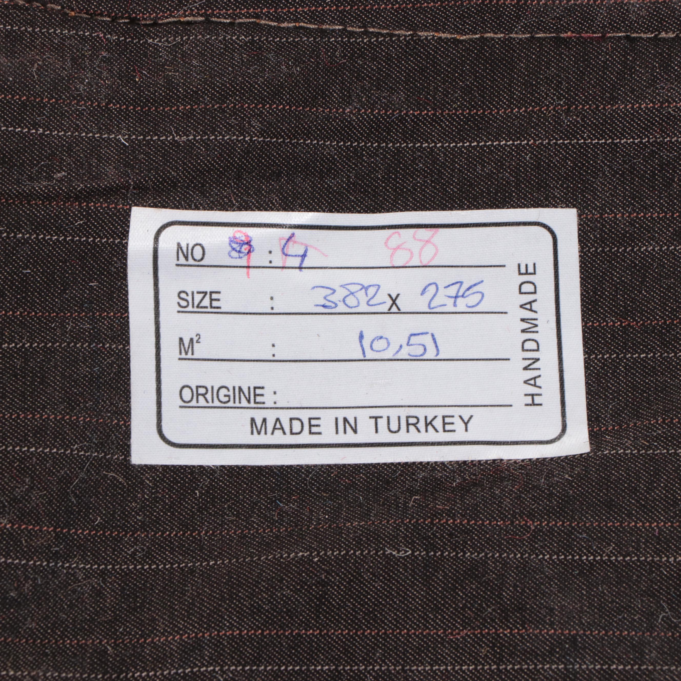 9'1 x 12'6 Handmade Turkish Pieced Patchwork Room Sized Rug