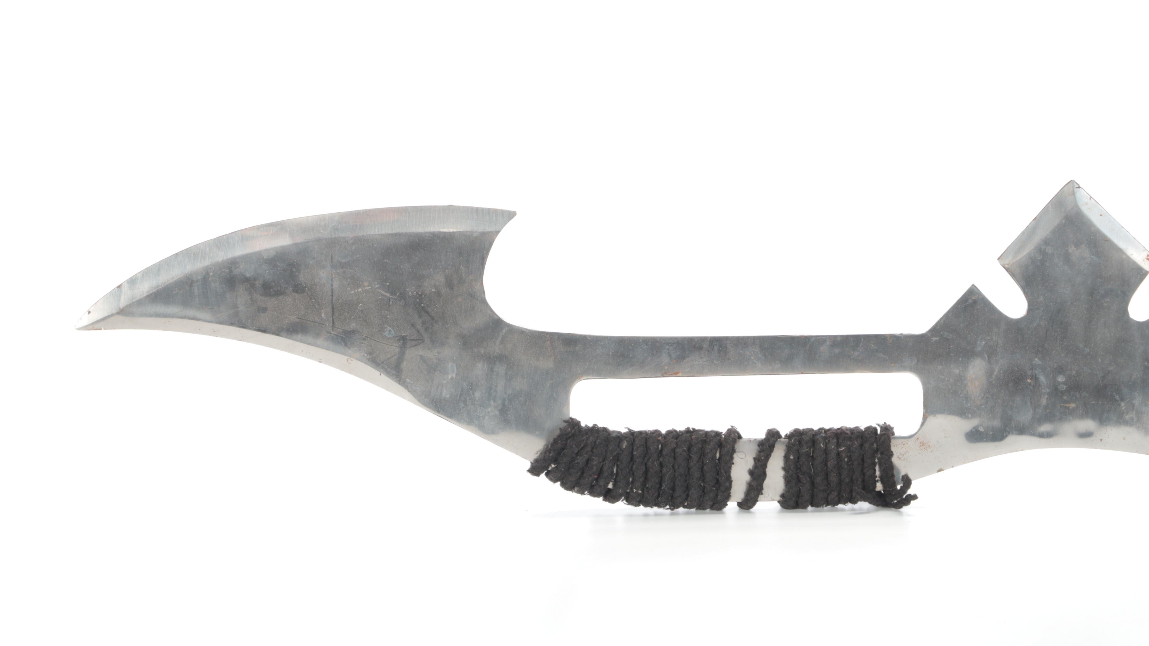 Star Trek Style Bat'leth Double Headed Battle Axe