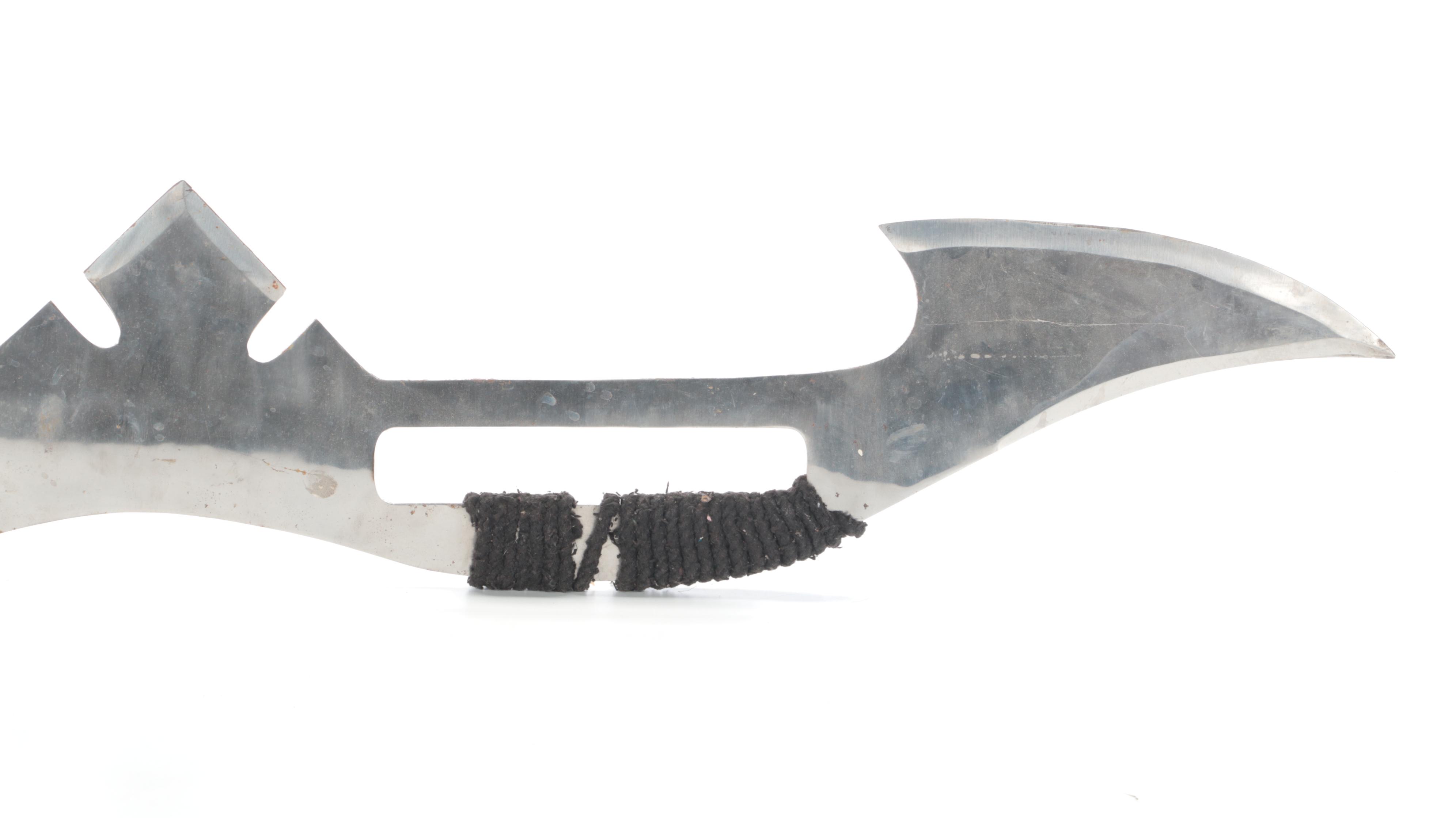 Star Trek Style Bat'leth Double Headed Battle Axe