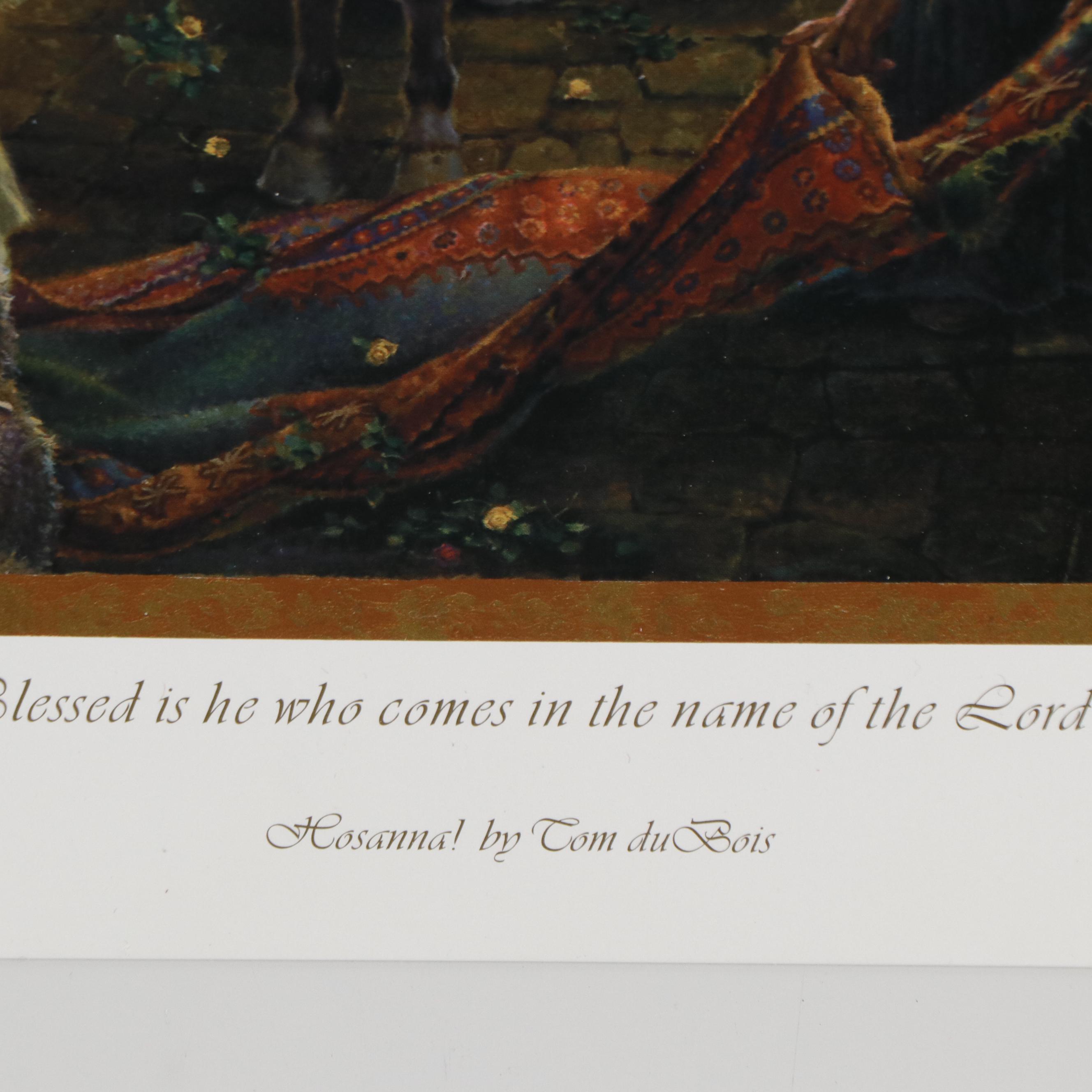 Tom duBois Offset Lithograph "Hosanna!," 2002
