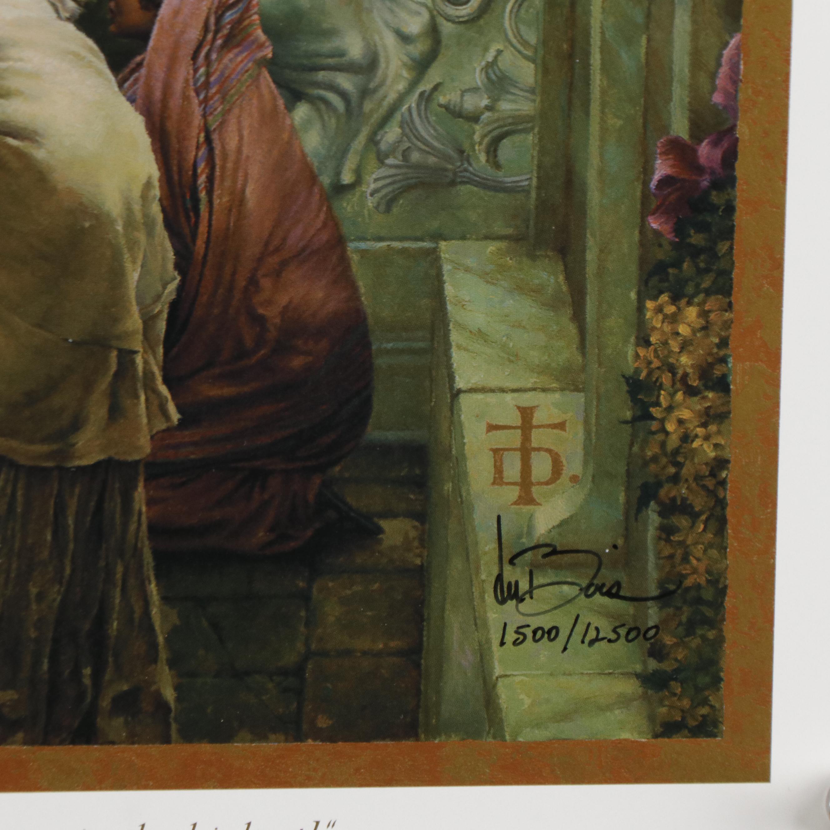 Tom duBois Offset Lithograph "Hosanna!," 2002