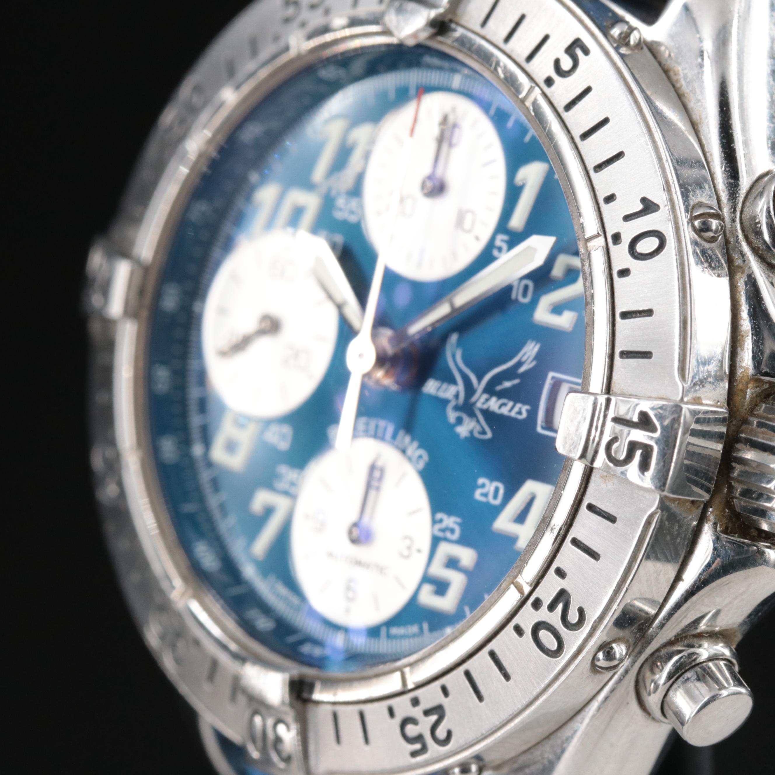 Breitling Blue Eagles Chronograph Watch