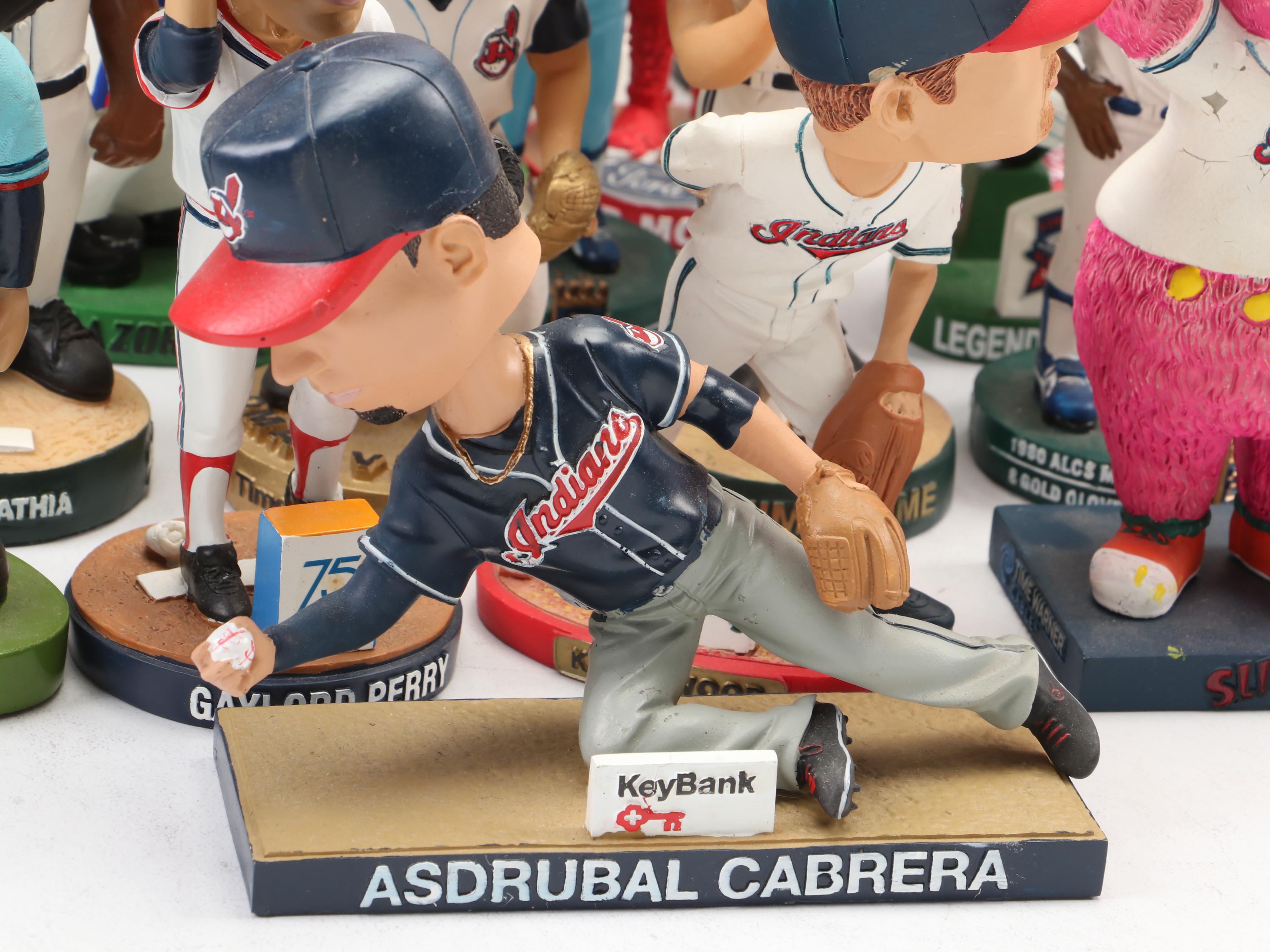 Baseball Bobbleheads Featuring Yadier Molina, Rollie Fingers, and More