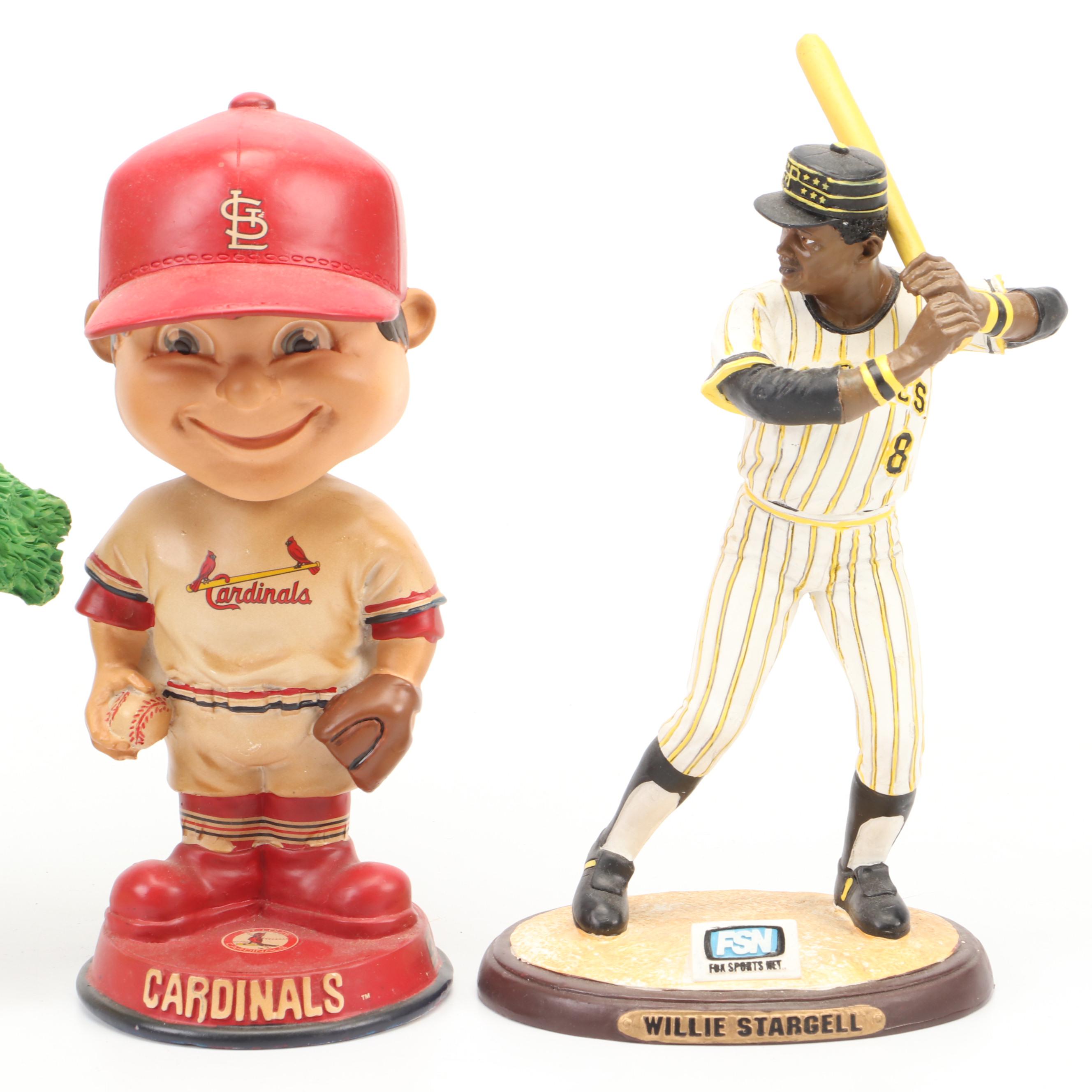 Baseball Bobbleheads Featuring Yadier Molina, Rollie Fingers, and More