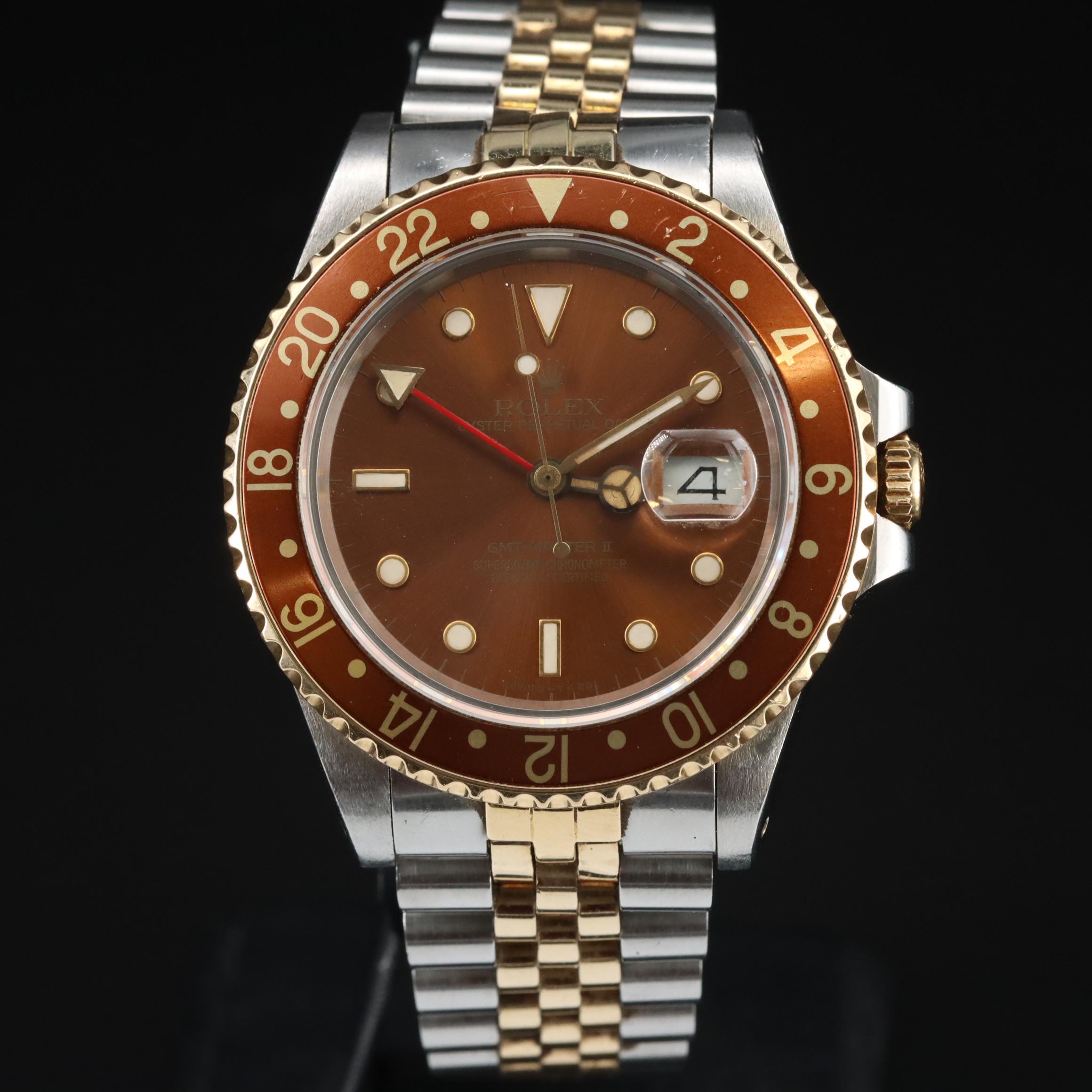 Rolex GMT-Master "Coke" to "Root Beer" Conversion Watch