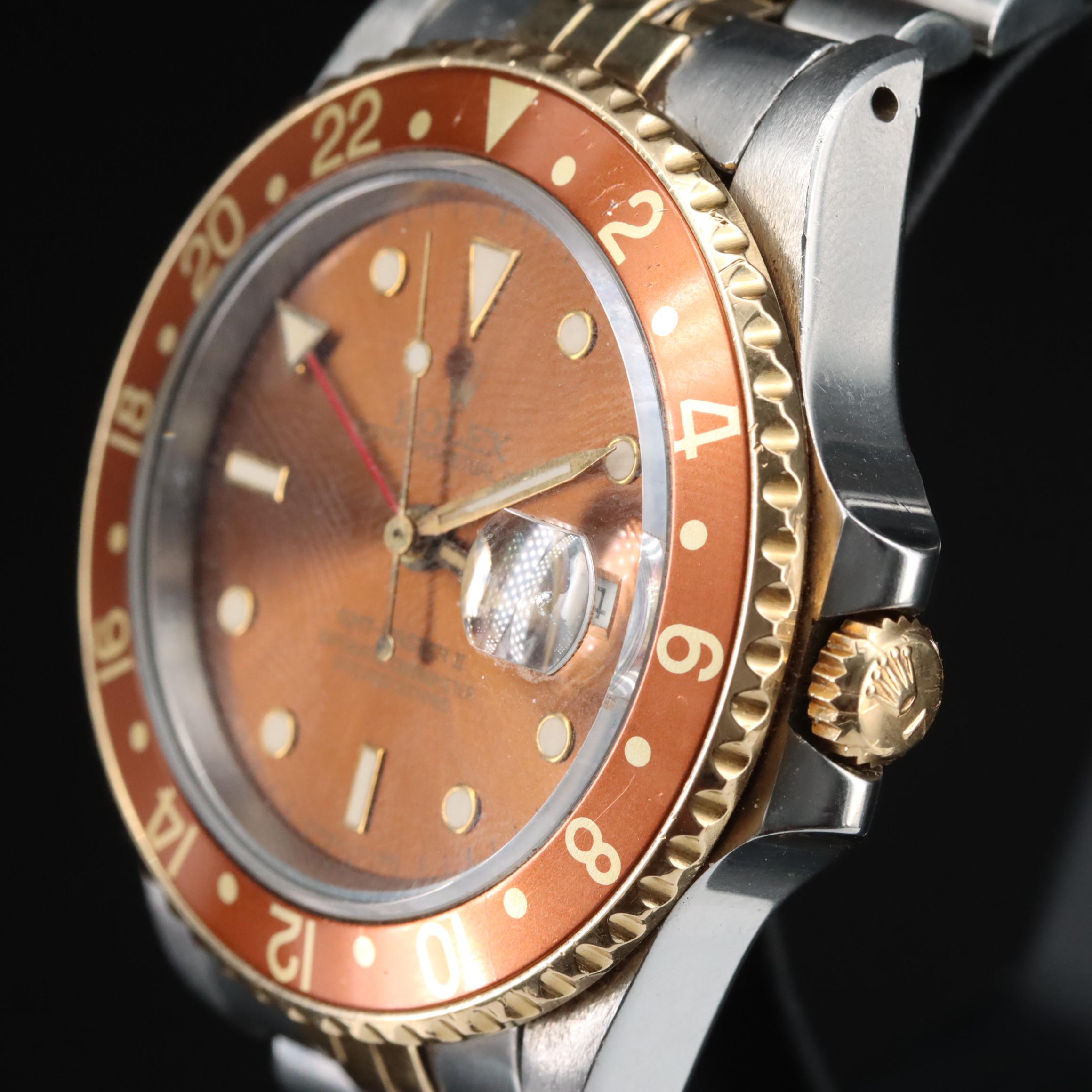 Rolex GMT-Master "Coke" to "Root Beer" Conversion Watch