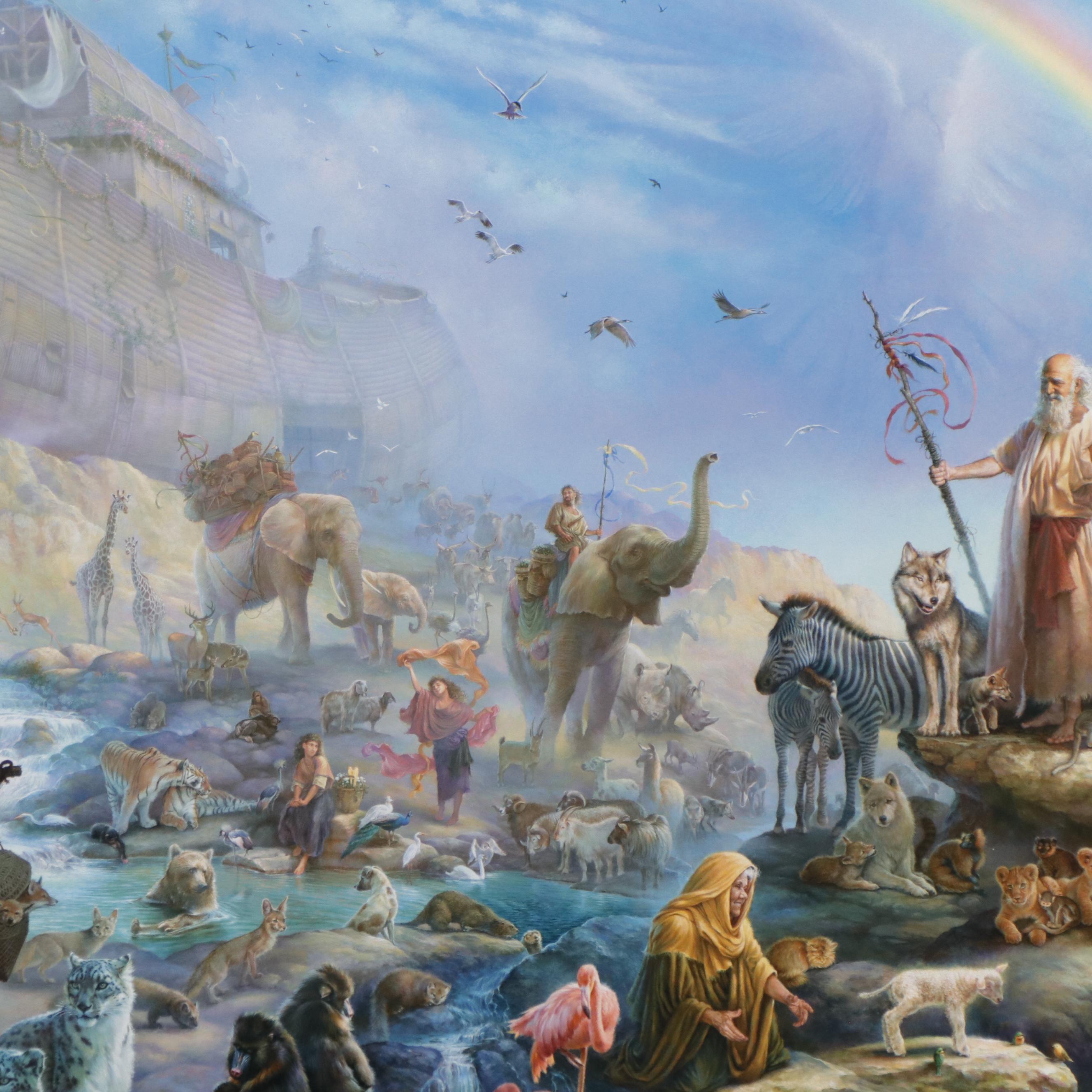 Tom duBois Offset Lithograph "The Celebration," 2000