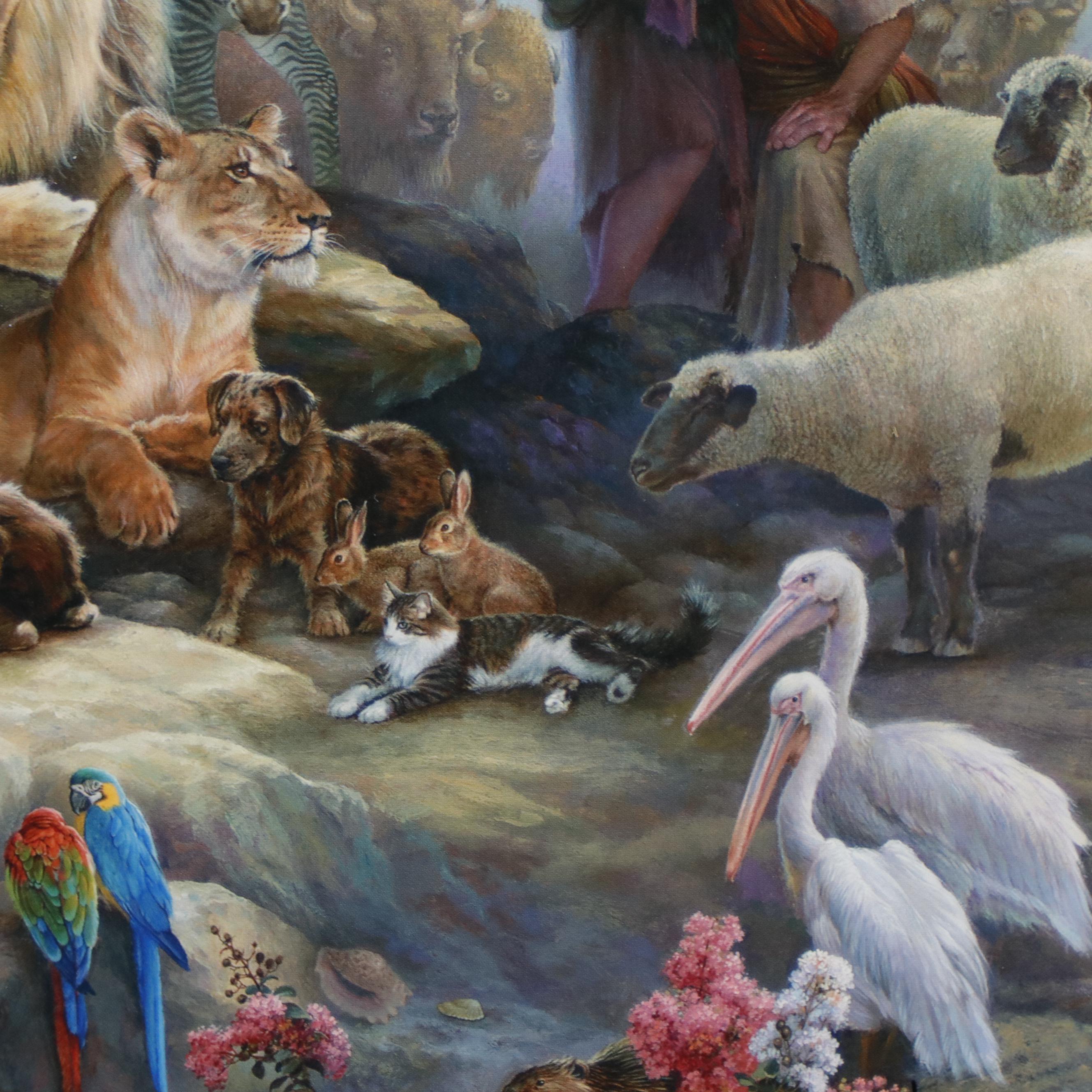 Tom duBois Offset Lithograph "The Celebration," 2000