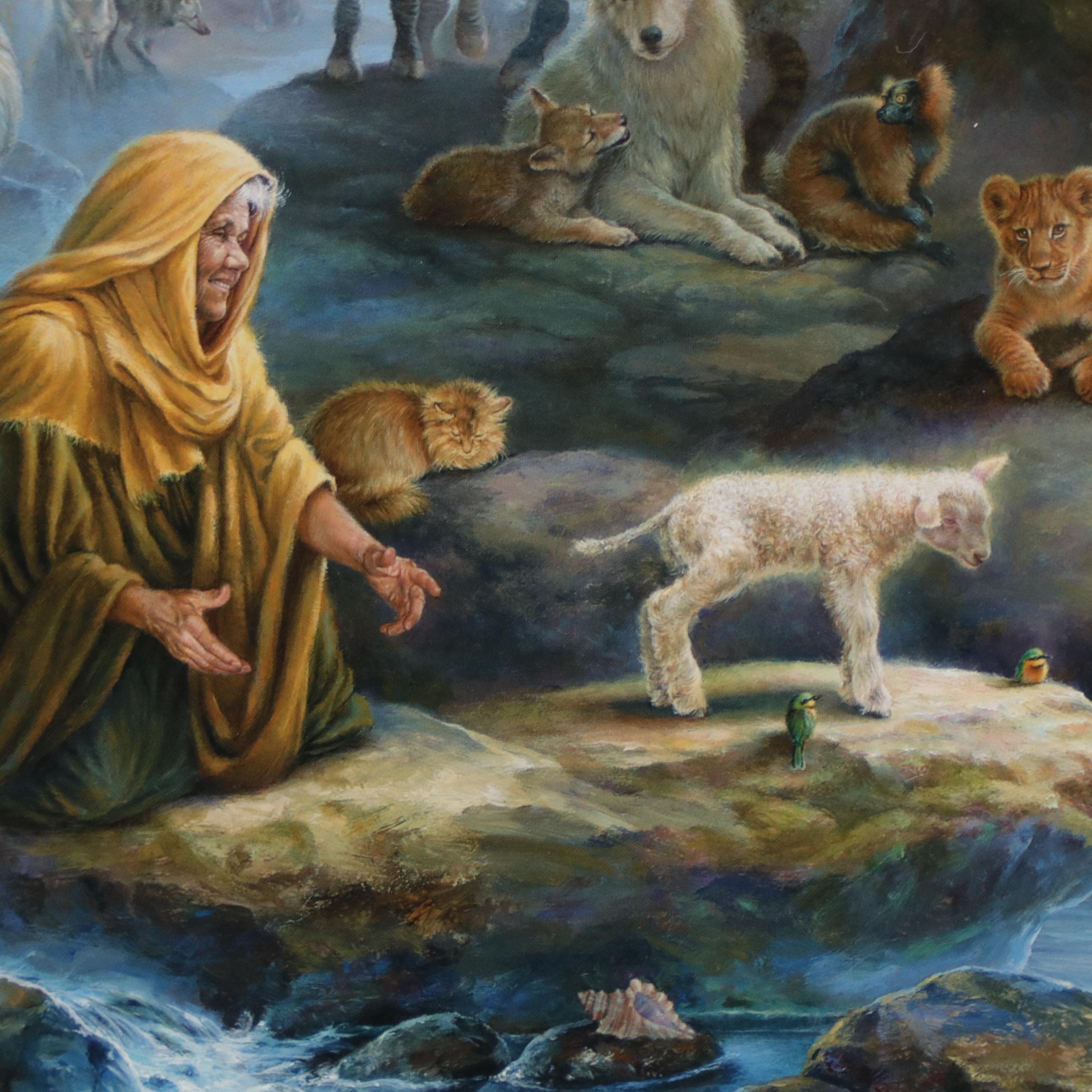 Tom duBois Offset Lithograph "The Celebration," 2000