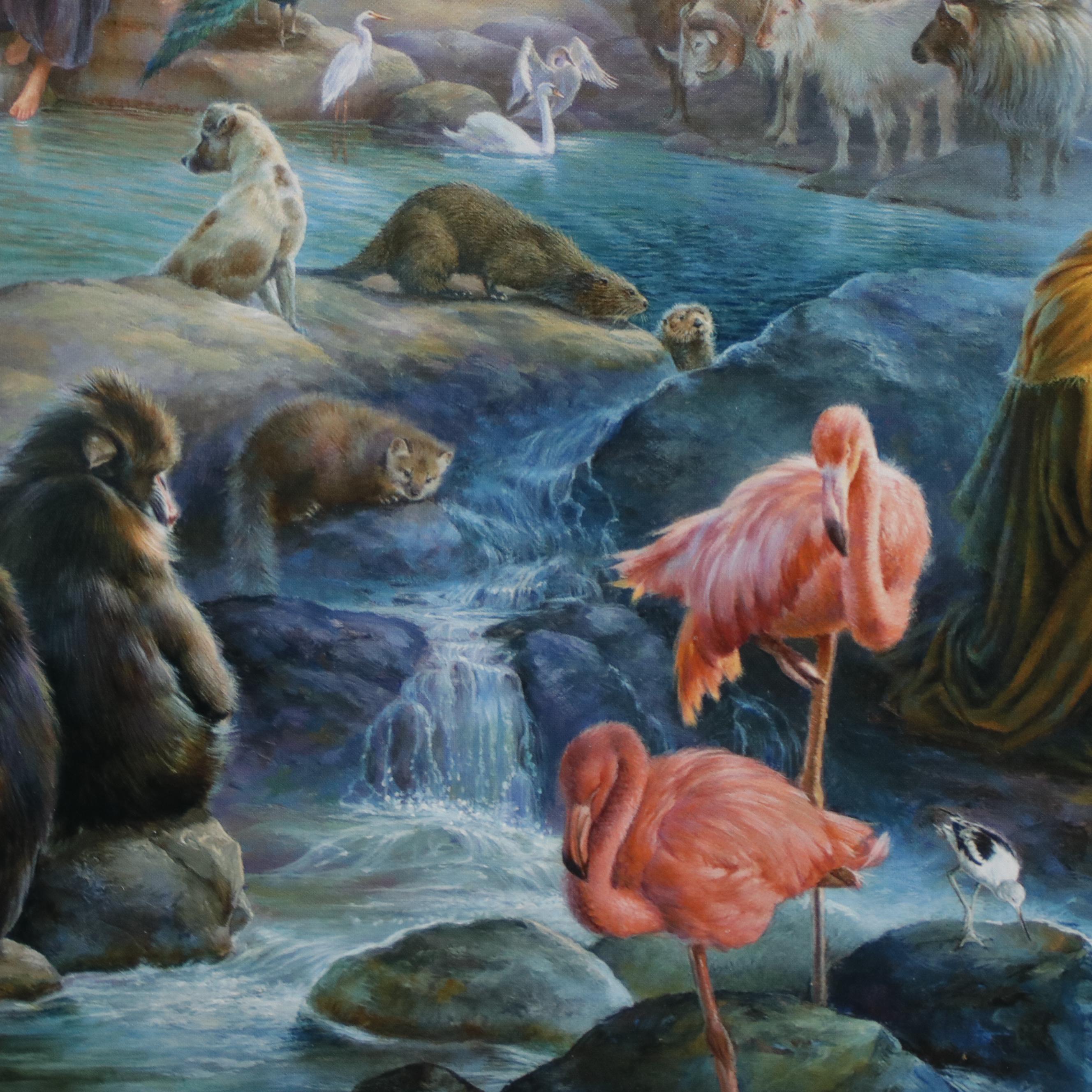 Tom duBois Offset Lithograph "The Celebration," 2000