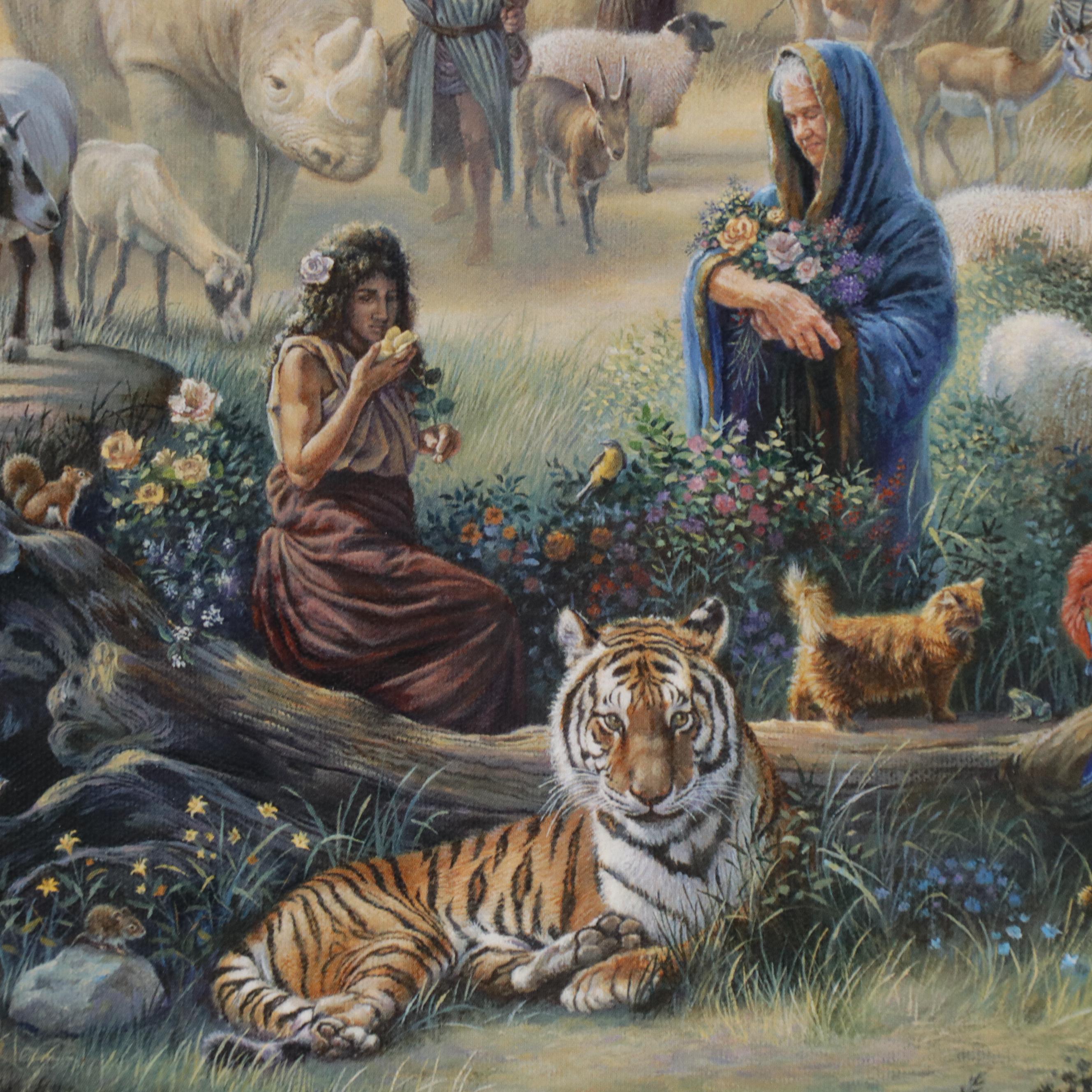 Tom duBois Offset Lithograph "The Invitation," 1998