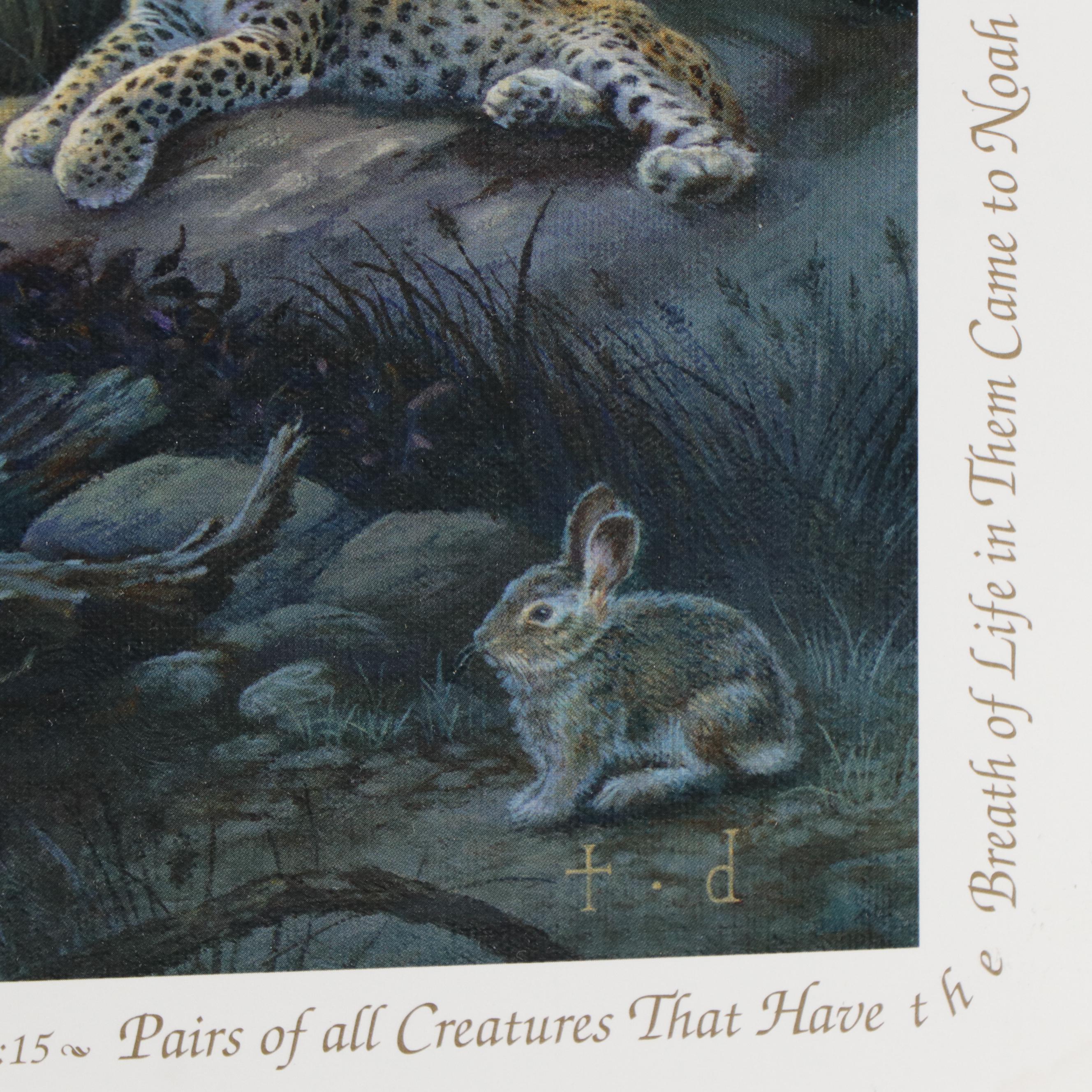 Tom duBois Offset Lithograph "The Invitation," 1998