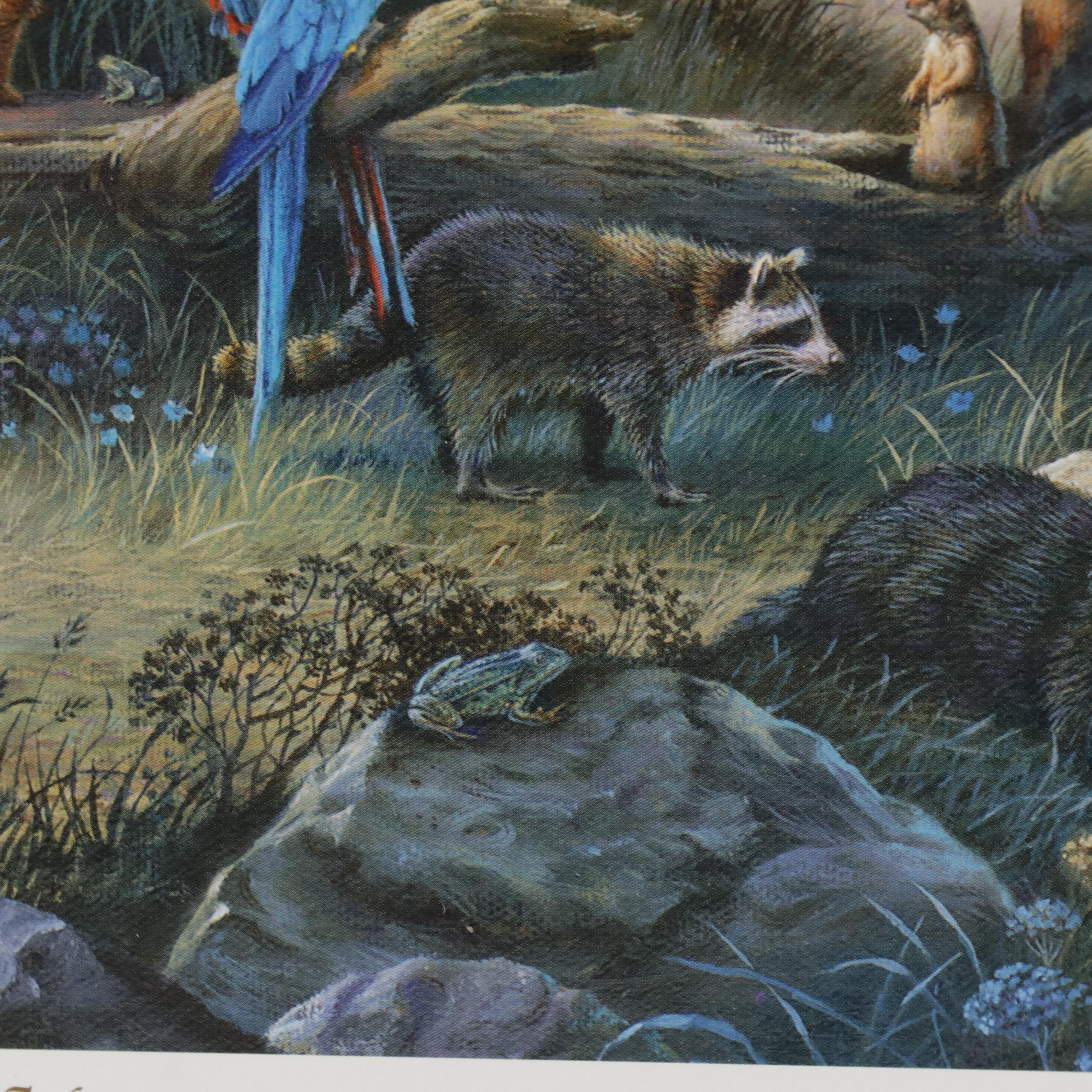 Tom duBois Offset Lithograph "The Invitation," 1998