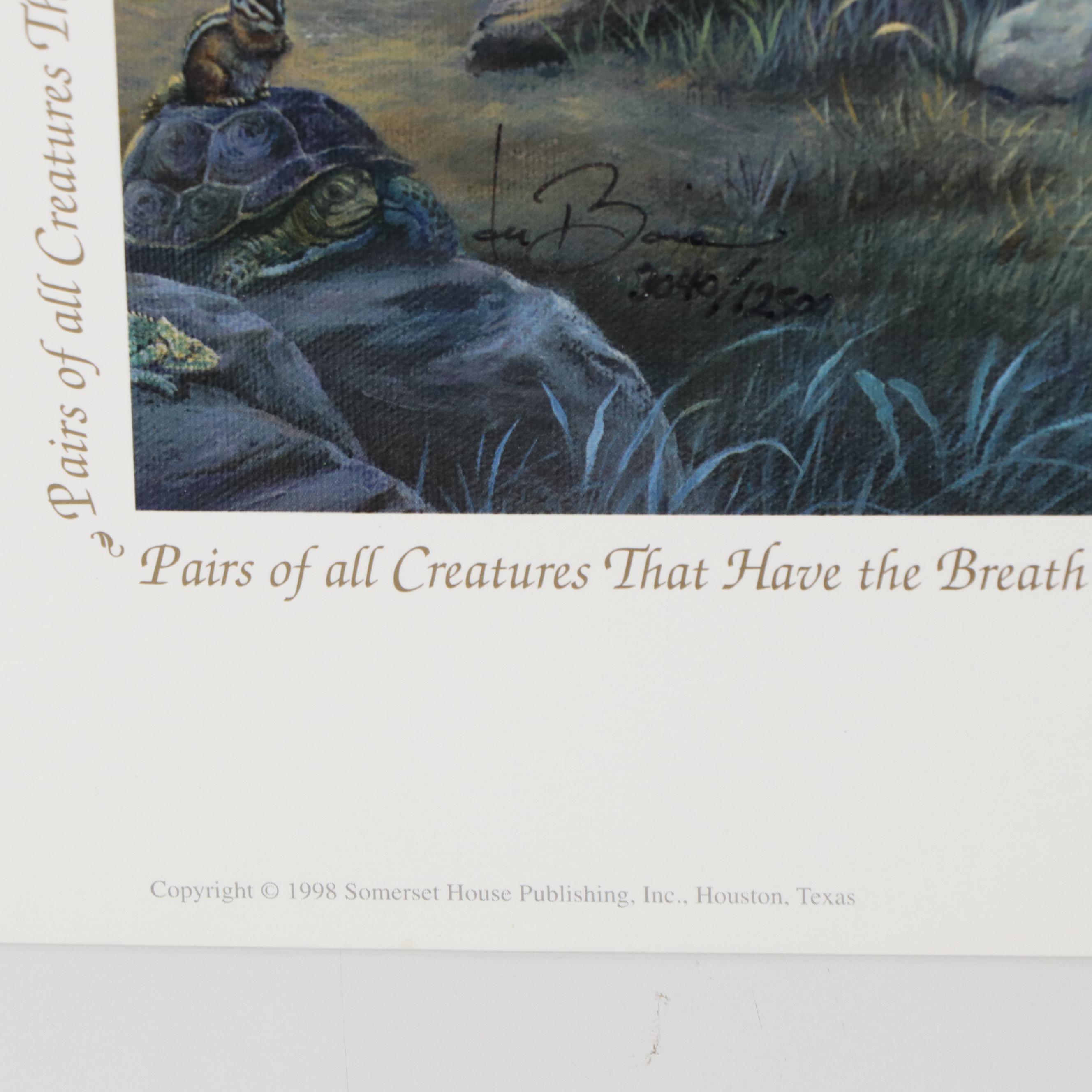 Tom duBois Offset Lithograph "The Invitation," 1998