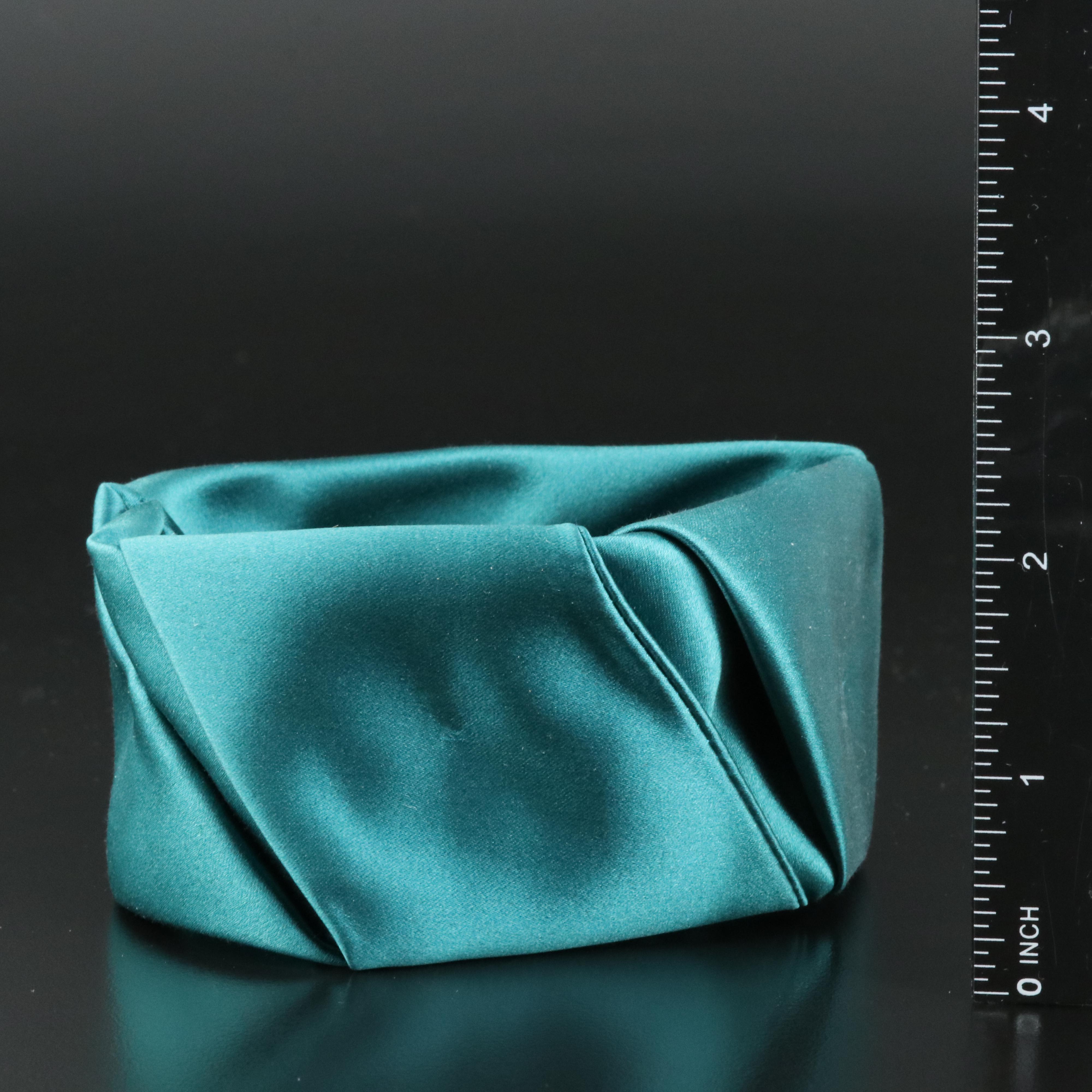 Prada Smeraldo Silk Bracelet with Box