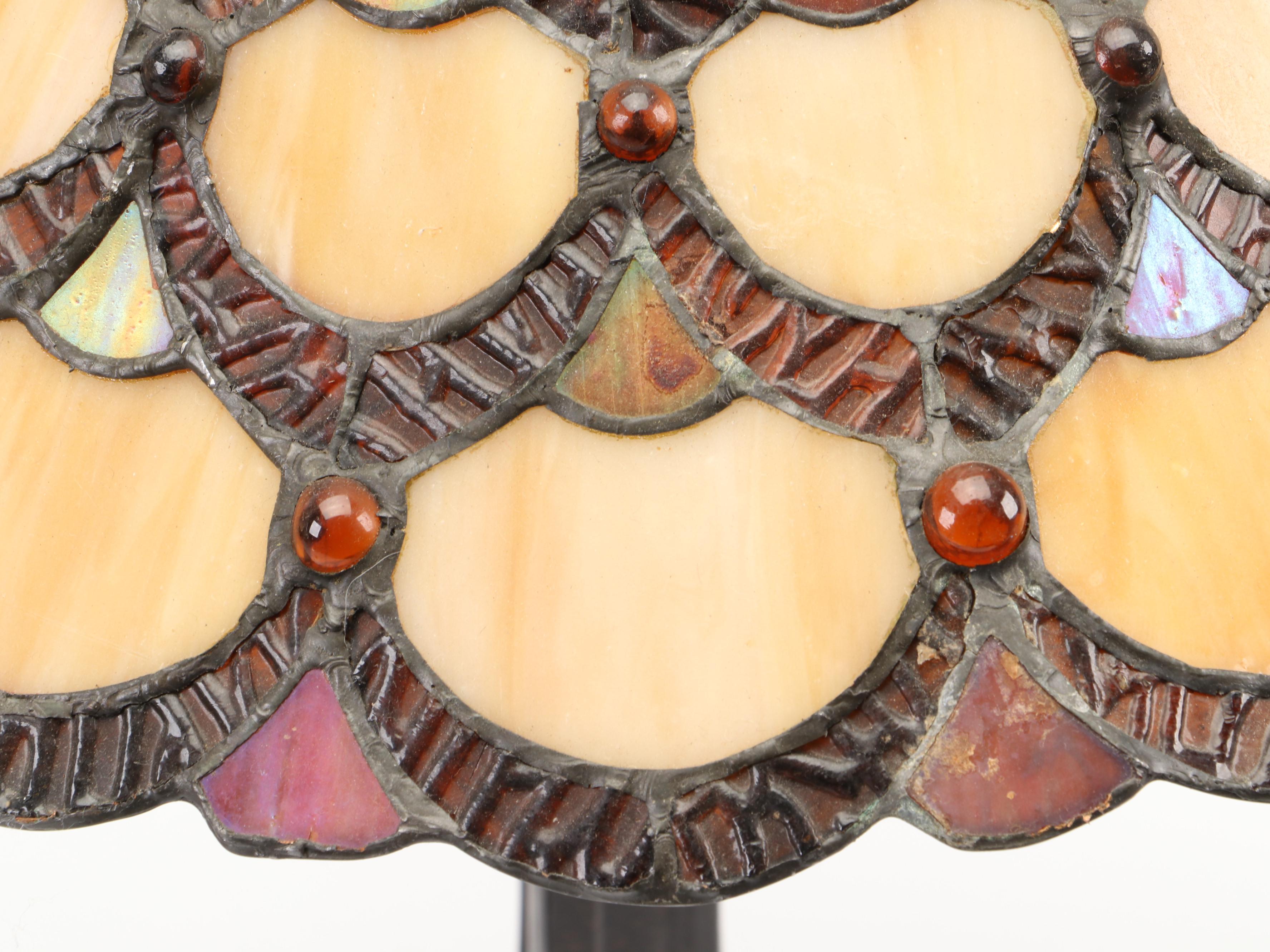 Pair of Dale Tiffany Antiques Roadshow Collection Table Lamps