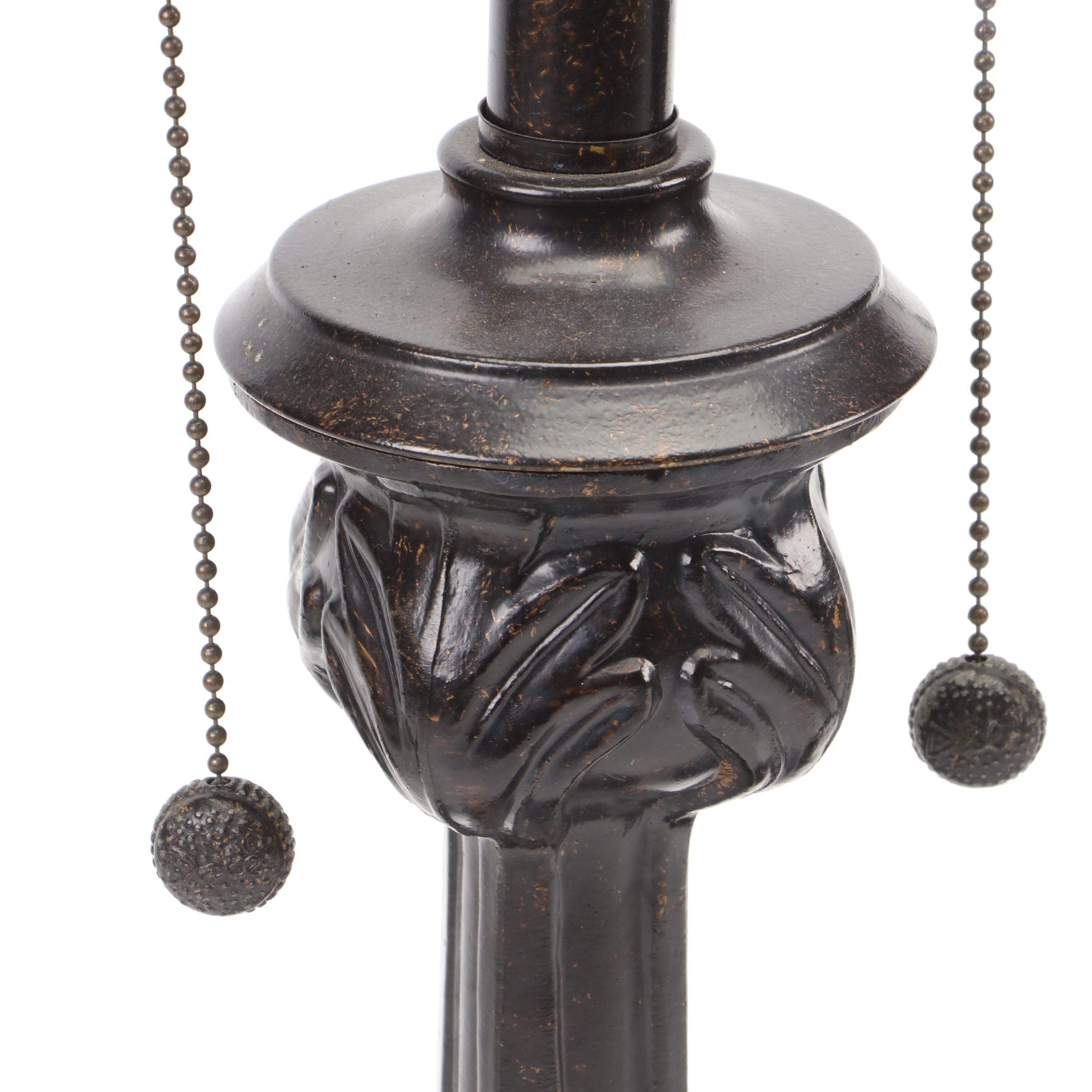 Pair of Dale Tiffany Antiques Roadshow Collection Table Lamps