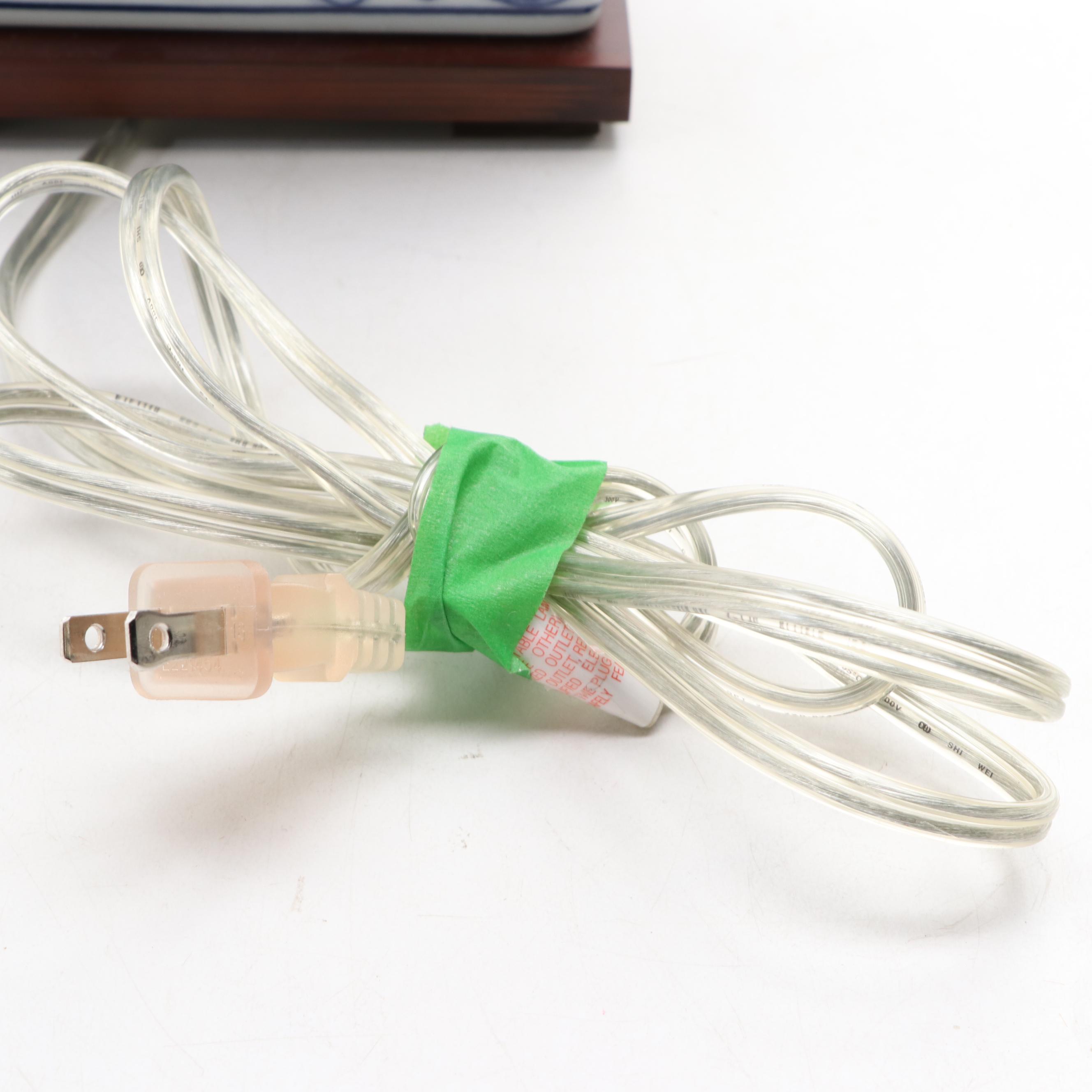 Ralph Lauren "Lauren" Blue and White Porcelain Table Lamp, 2013