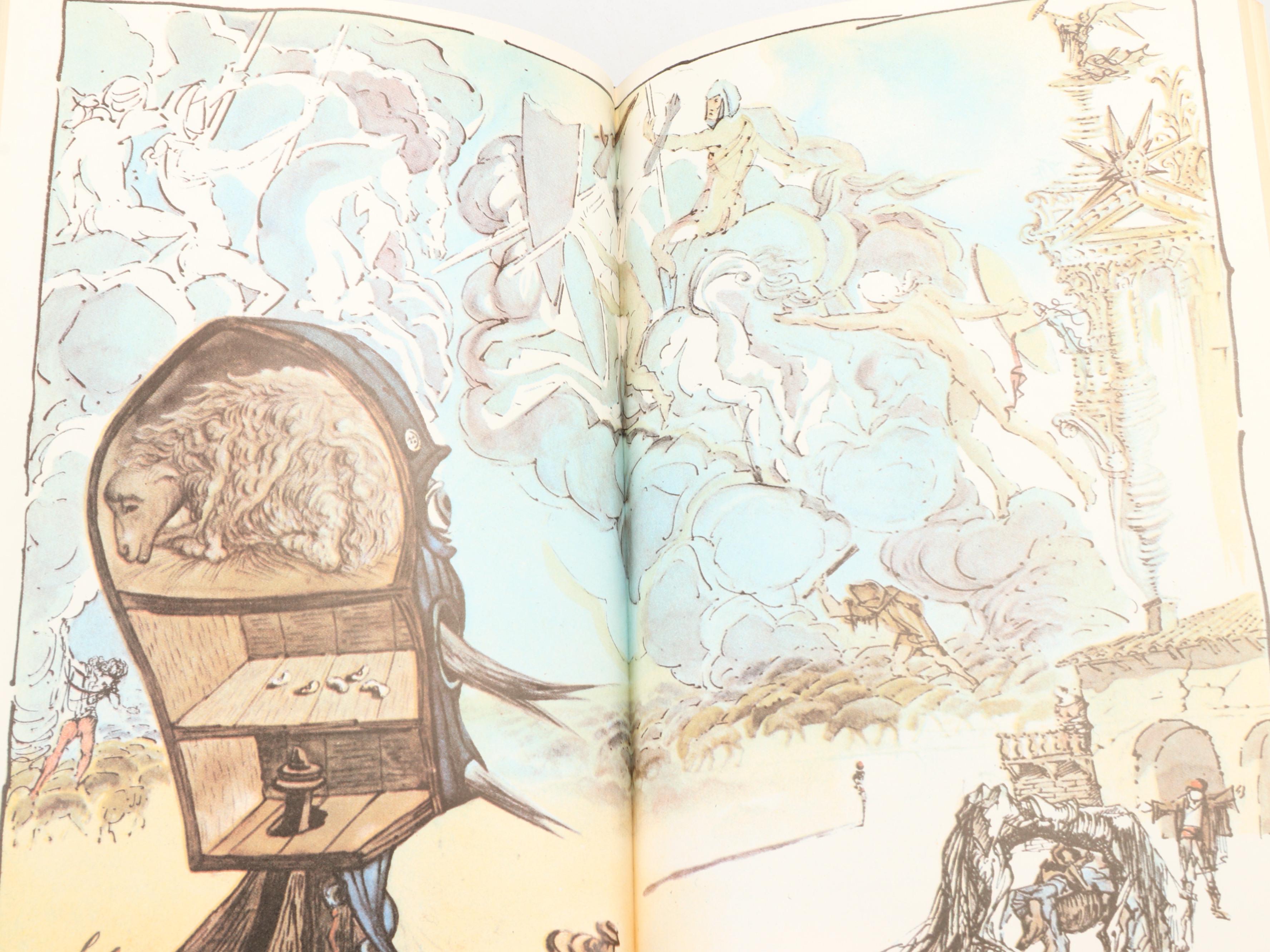 Salvador Dalí Illustrated "Don Quixote" by Miguel de Cervantes Saavedra, 1979
