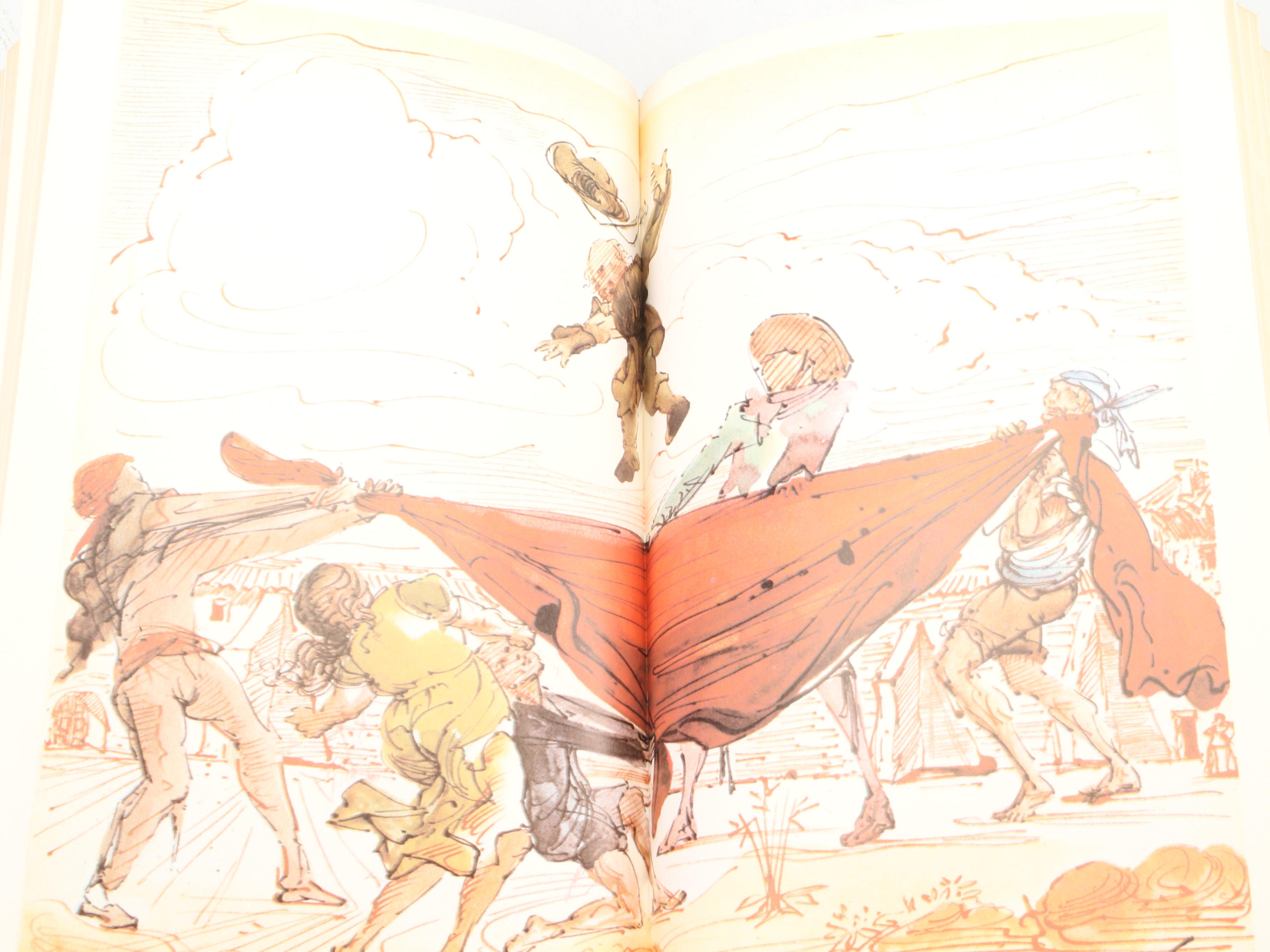 Salvador Dalí Illustrated "Don Quixote" by Miguel de Cervantes Saavedra, 1979