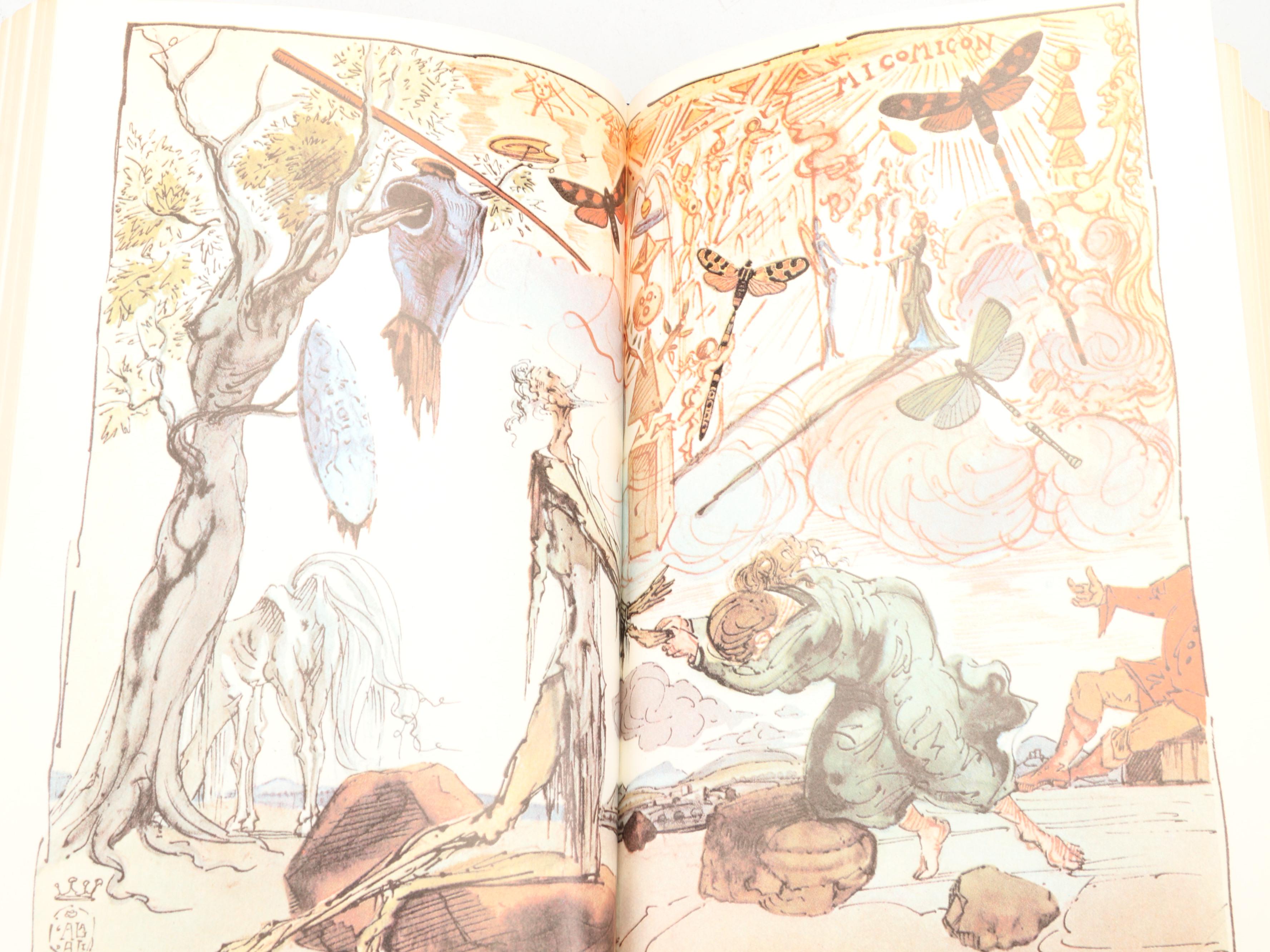 Salvador Dalí Illustrated "Don Quixote" by Miguel de Cervantes Saavedra, 1979