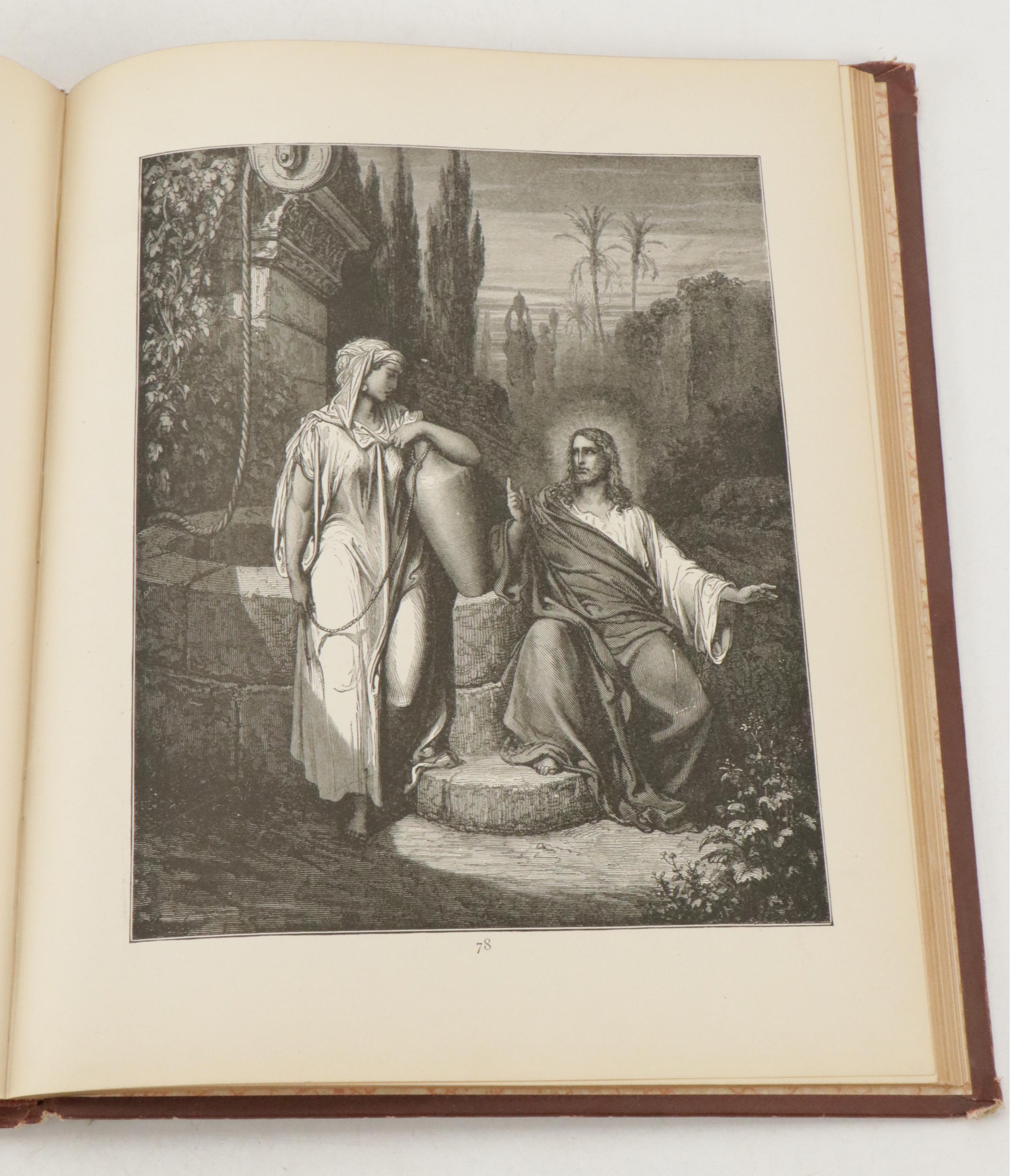 Illustrated "The Doré Bible Gallery" by Gustave Doré and More Books