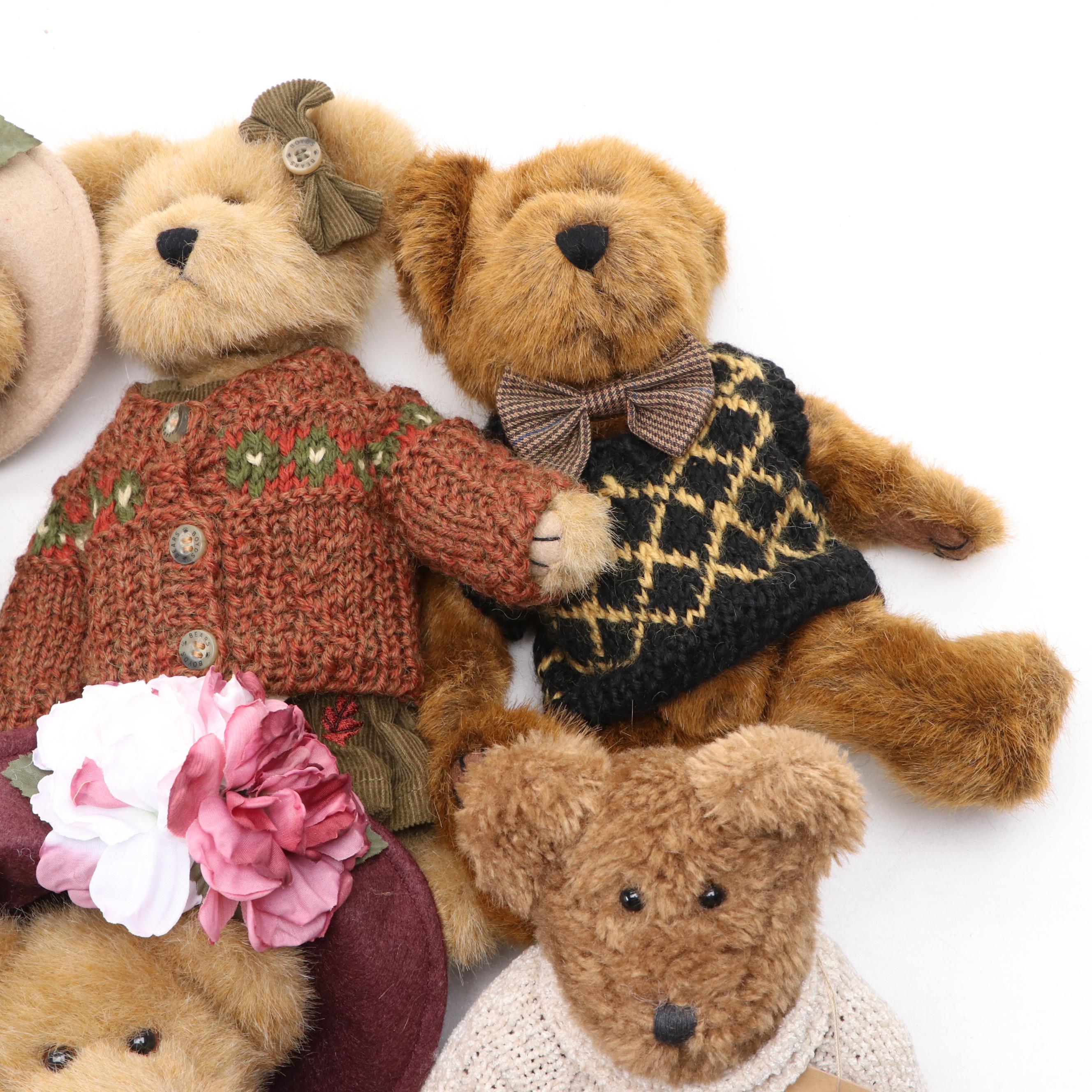 Boyds Bears Casimir B. Bear, Maple T. Leafowitz, and More Plush Teddy Bears