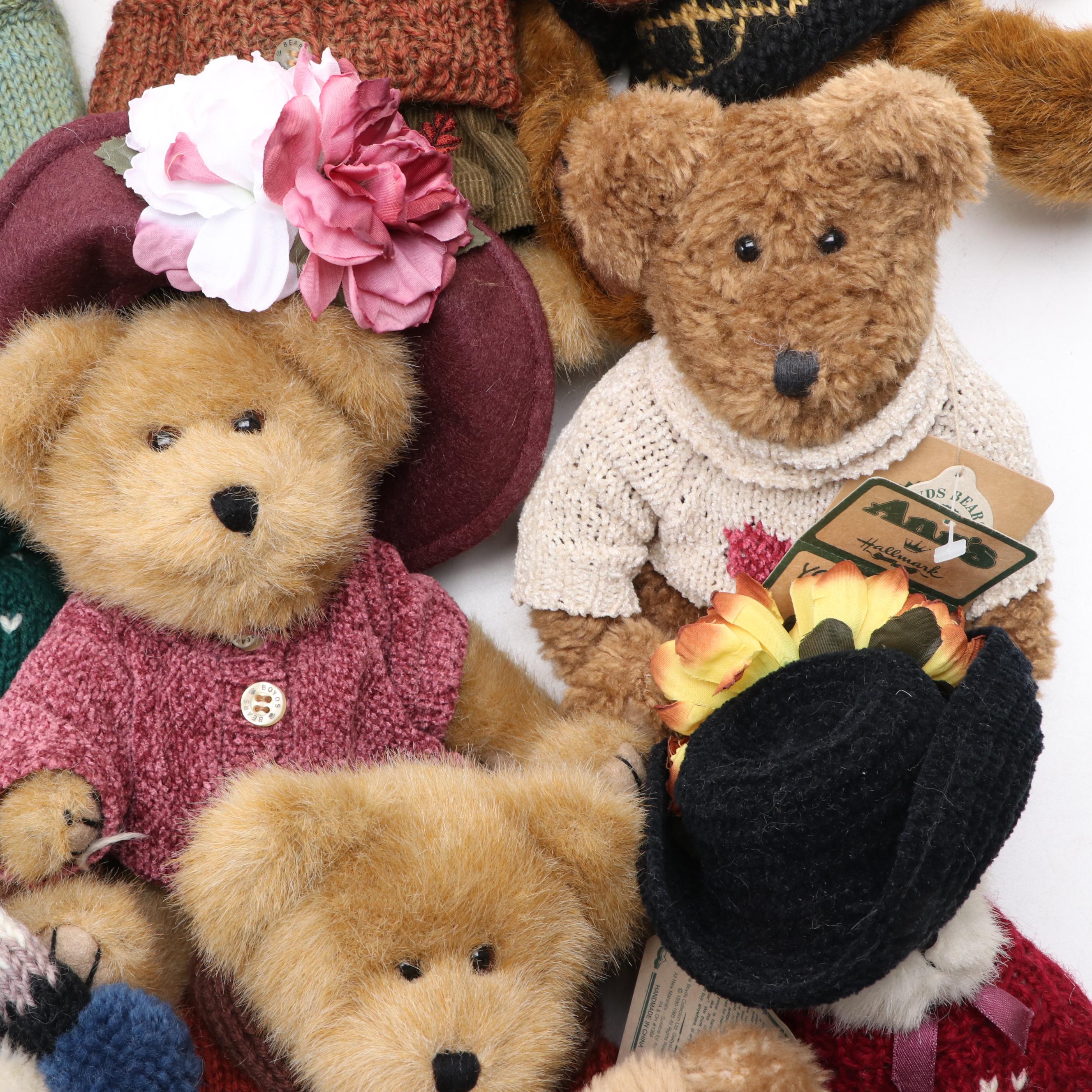 Boyds Bears Casimir B. Bear, Maple T. Leafowitz, and More Plush Teddy Bears