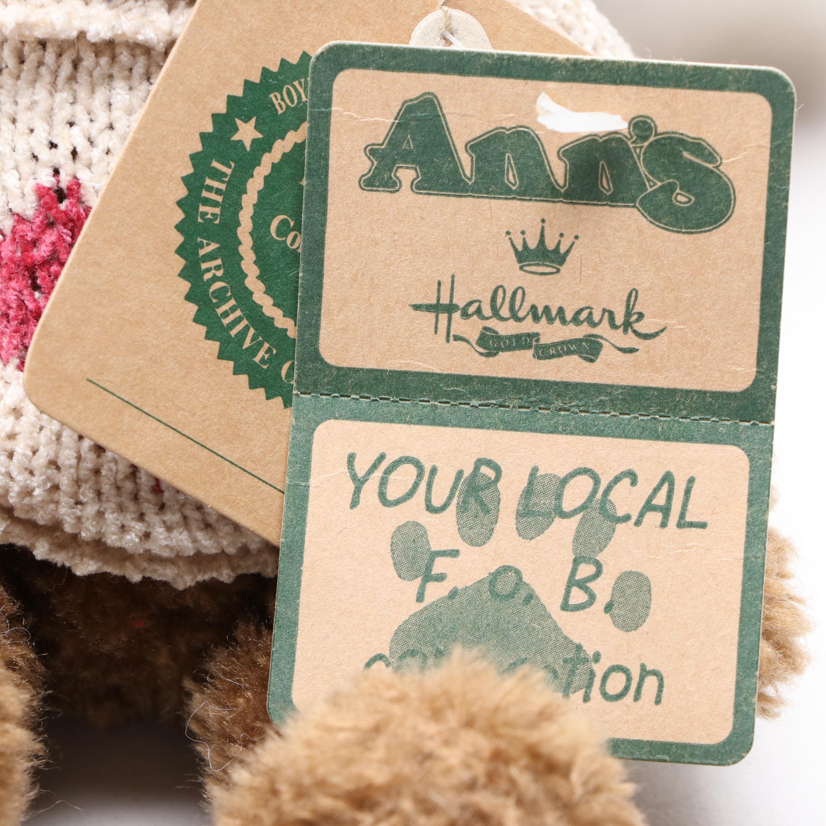 Boyds Bears Casimir B. Bear, Maple T. Leafowitz, and More Plush Teddy Bears