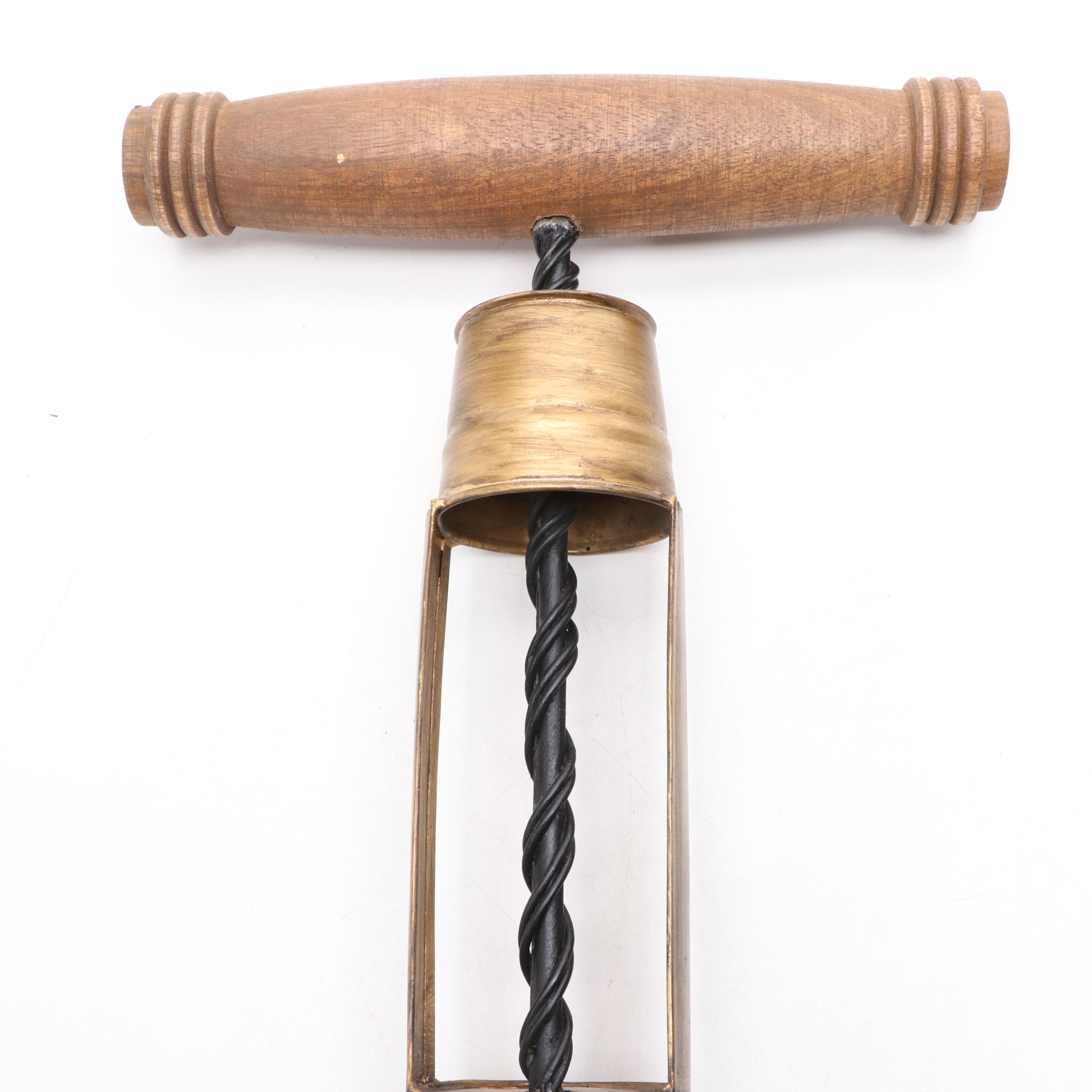 Decorative Wall Mounted Corkscrew
