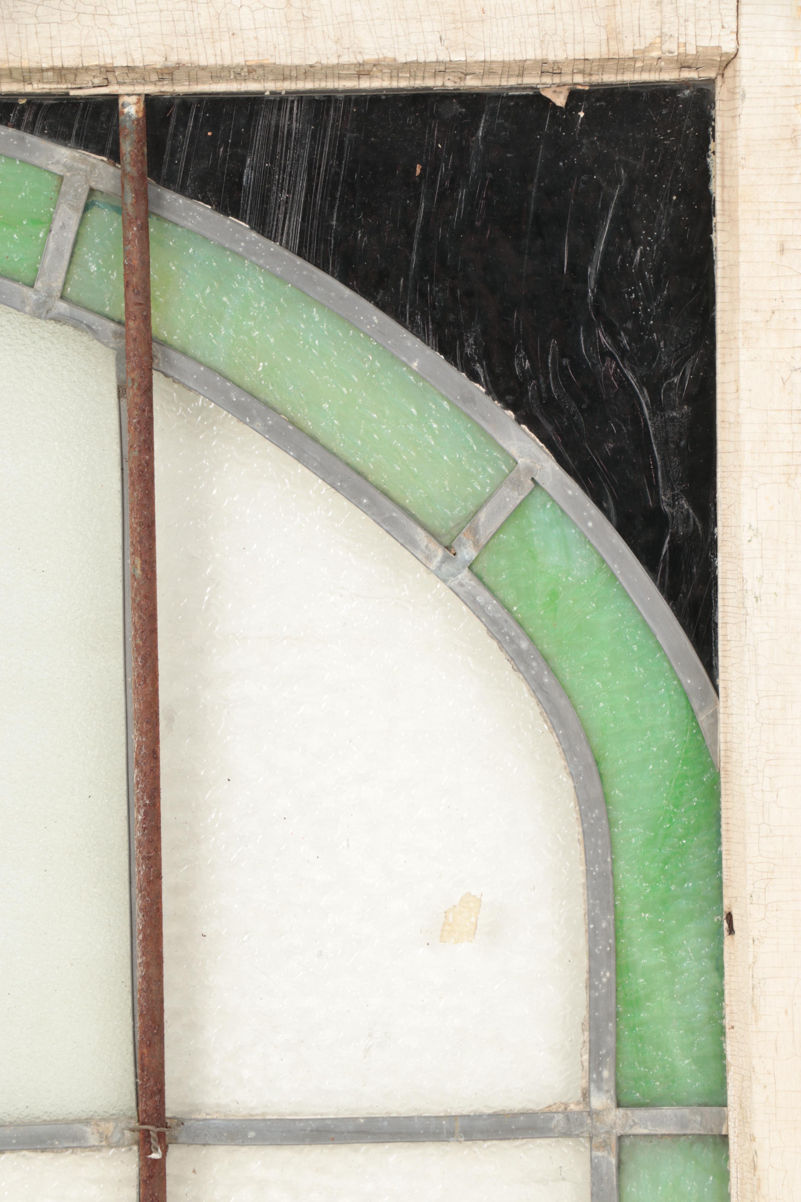 Hand-Crafted Stained Glass Window Panel