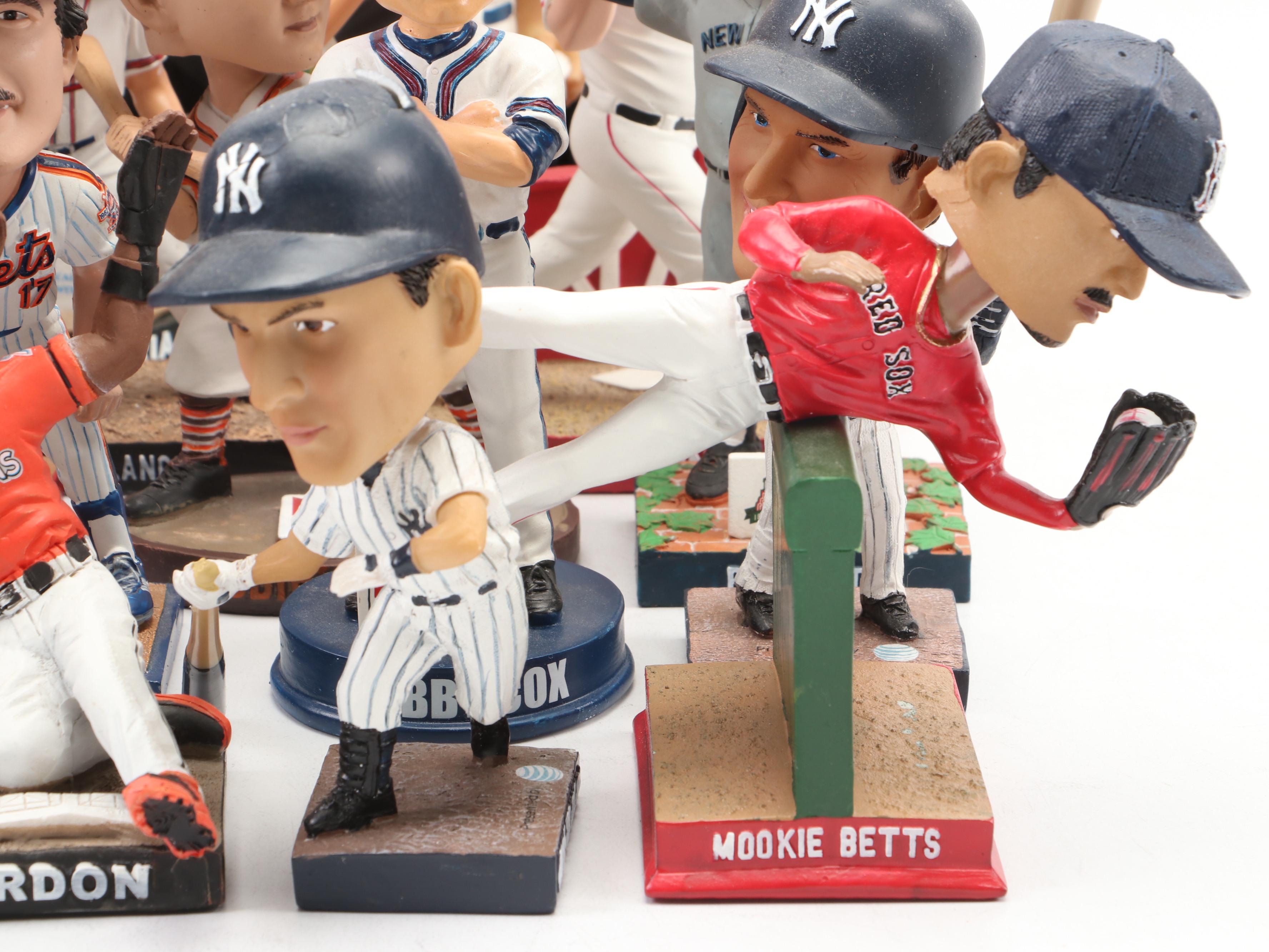Baseball Bobbleheads Featuring Babe Ruth, Derek Jeter, and More