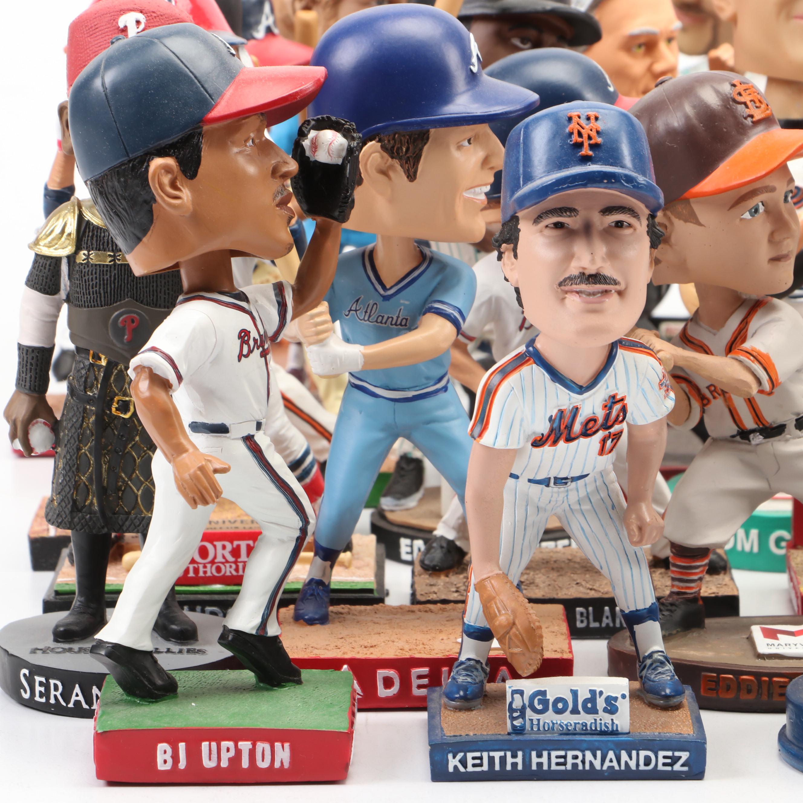 Baseball Bobbleheads Featuring Babe Ruth, Derek Jeter, and More