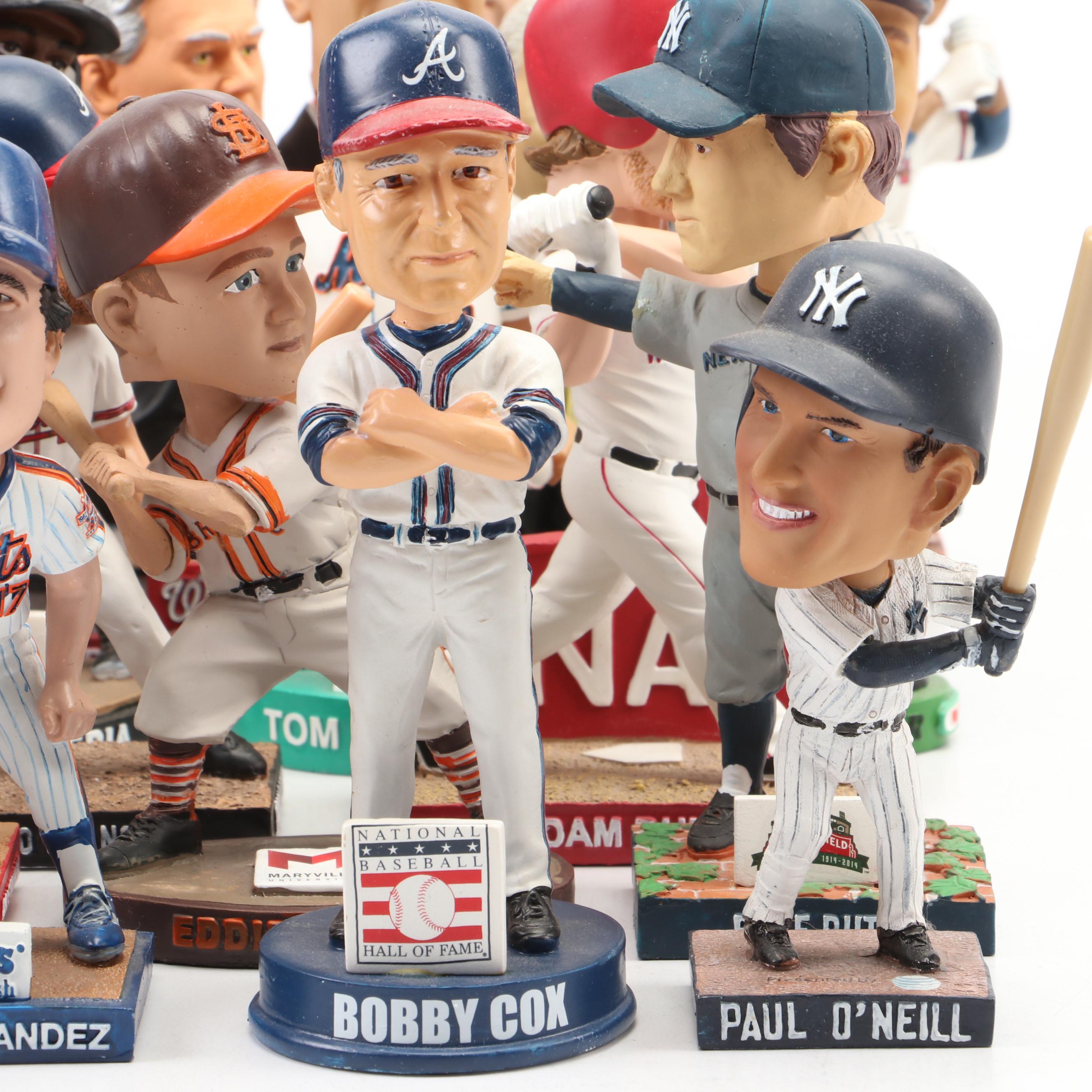 Baseball Bobbleheads Featuring Babe Ruth, Derek Jeter, and More