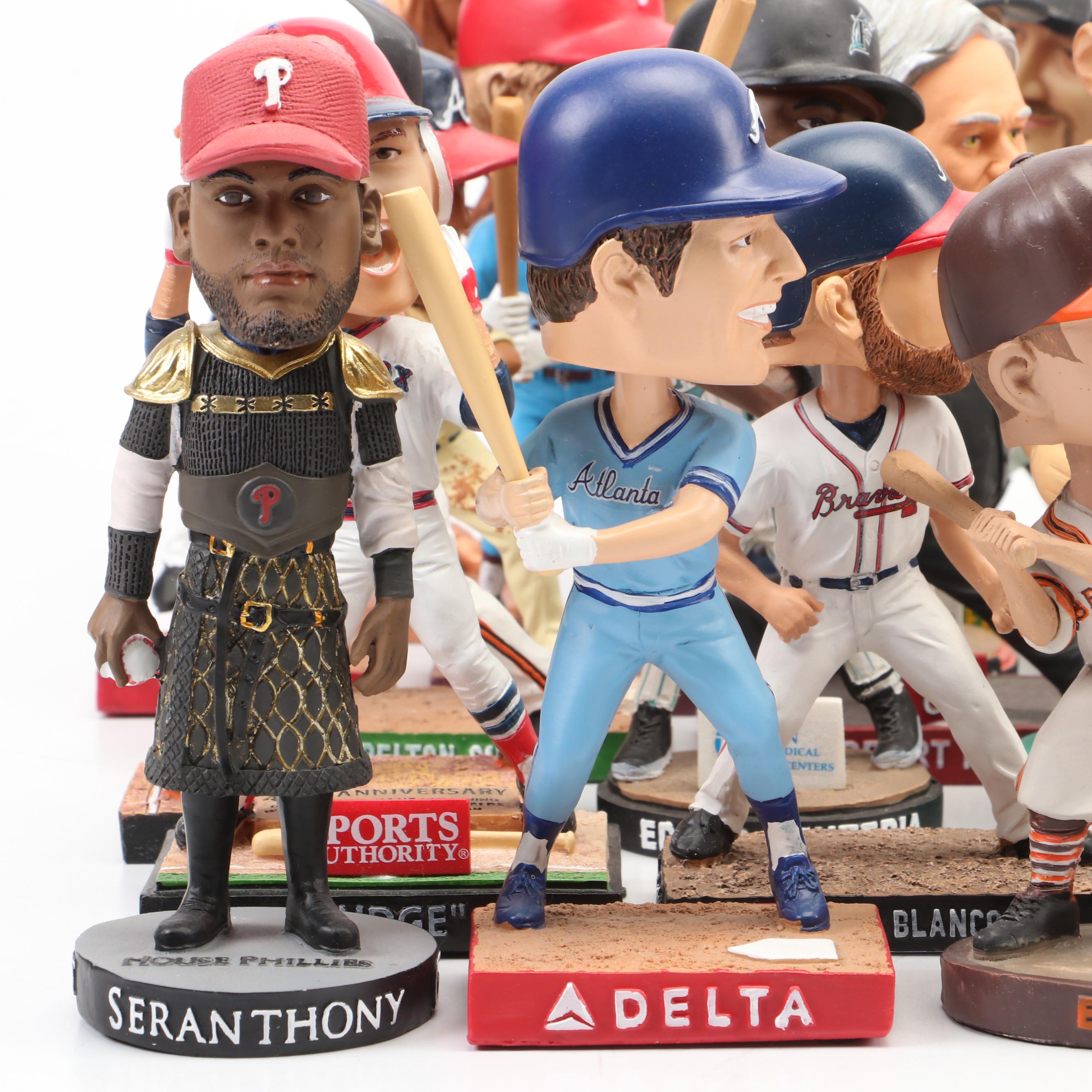 Baseball Bobbleheads Featuring Babe Ruth, Derek Jeter, and More