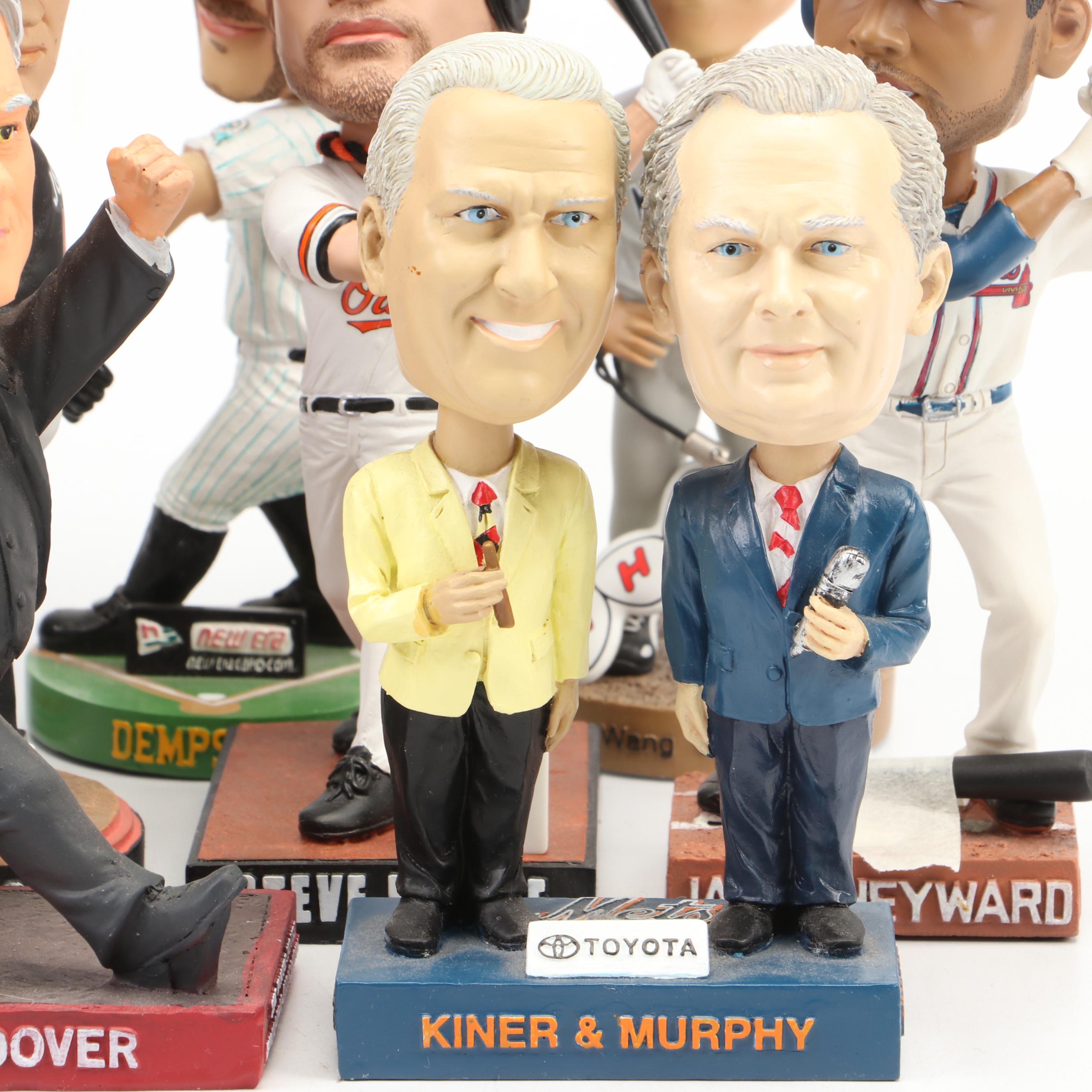 Baseball Bobbleheads Featuring Babe Ruth, Derek Jeter, and More
