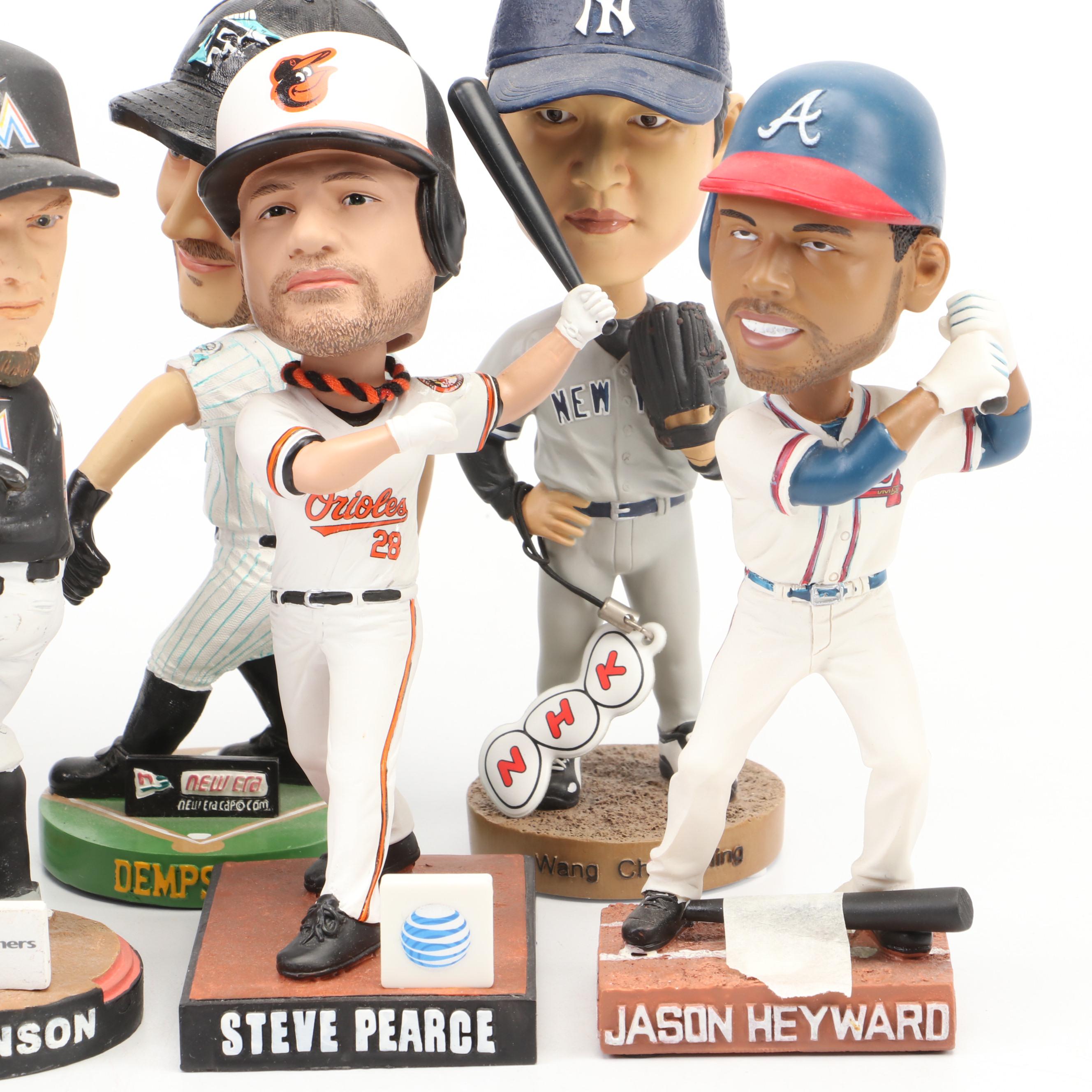 Baseball Bobbleheads Featuring Babe Ruth, Derek Jeter, and More