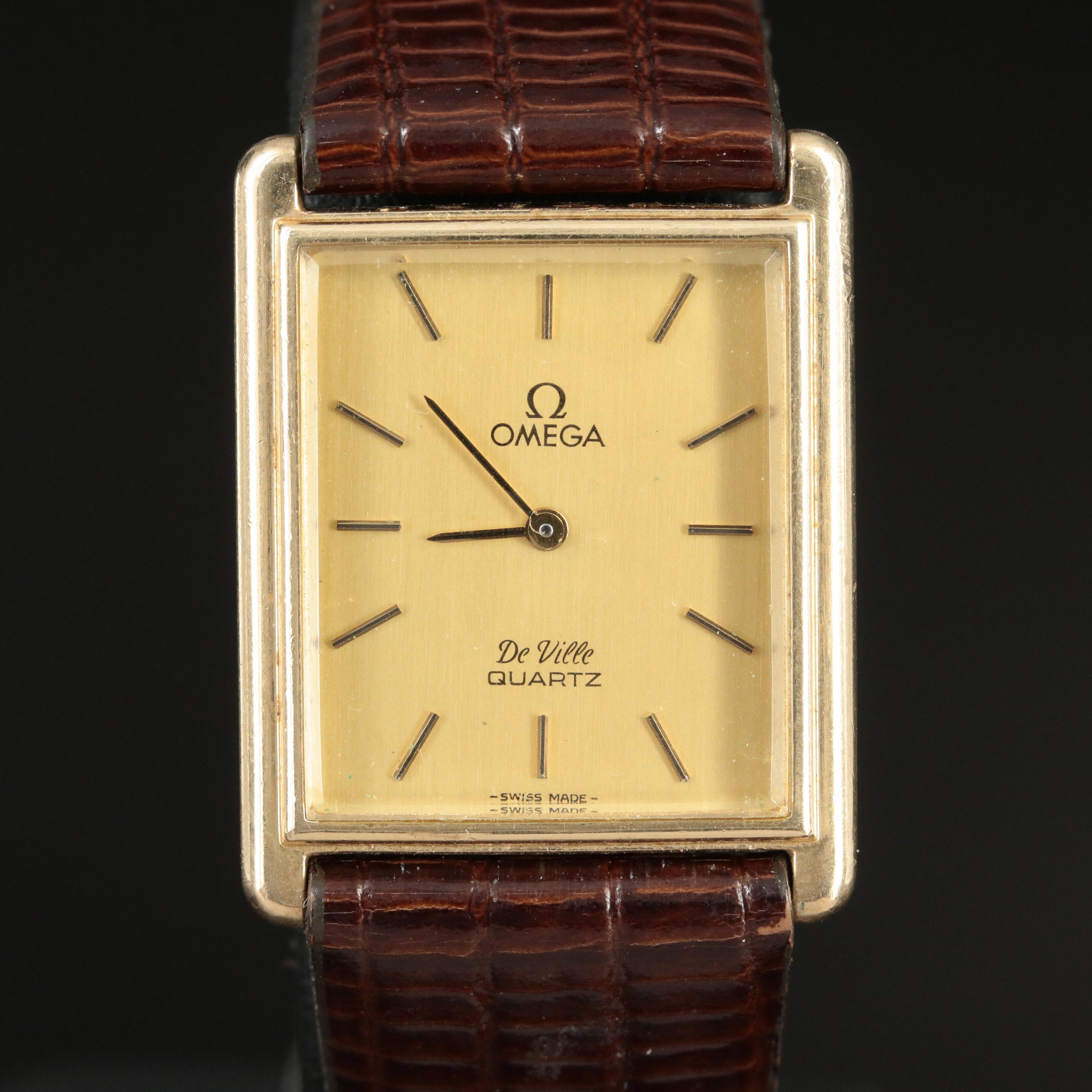 1980 Omega DeVille Quartz Watch